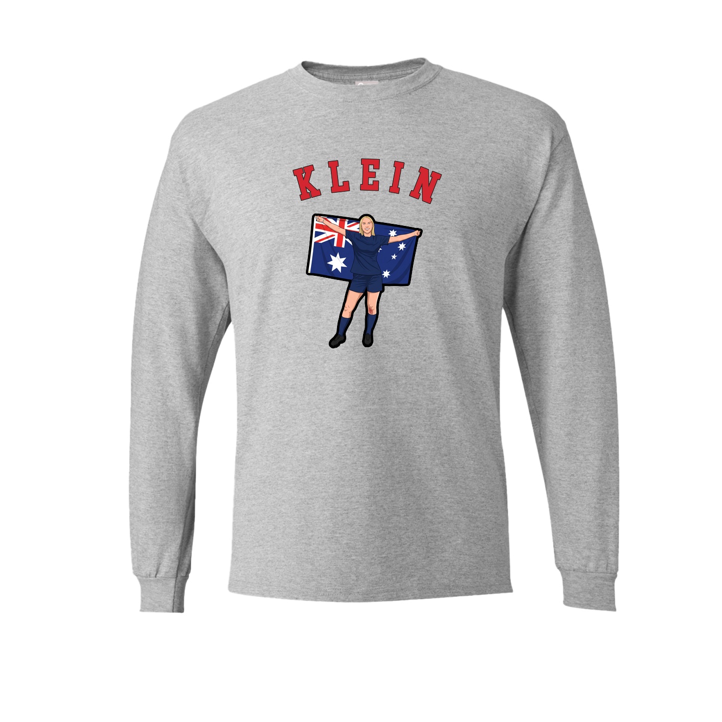 Long Sleeve Tee — Shirsey Arch in Grey