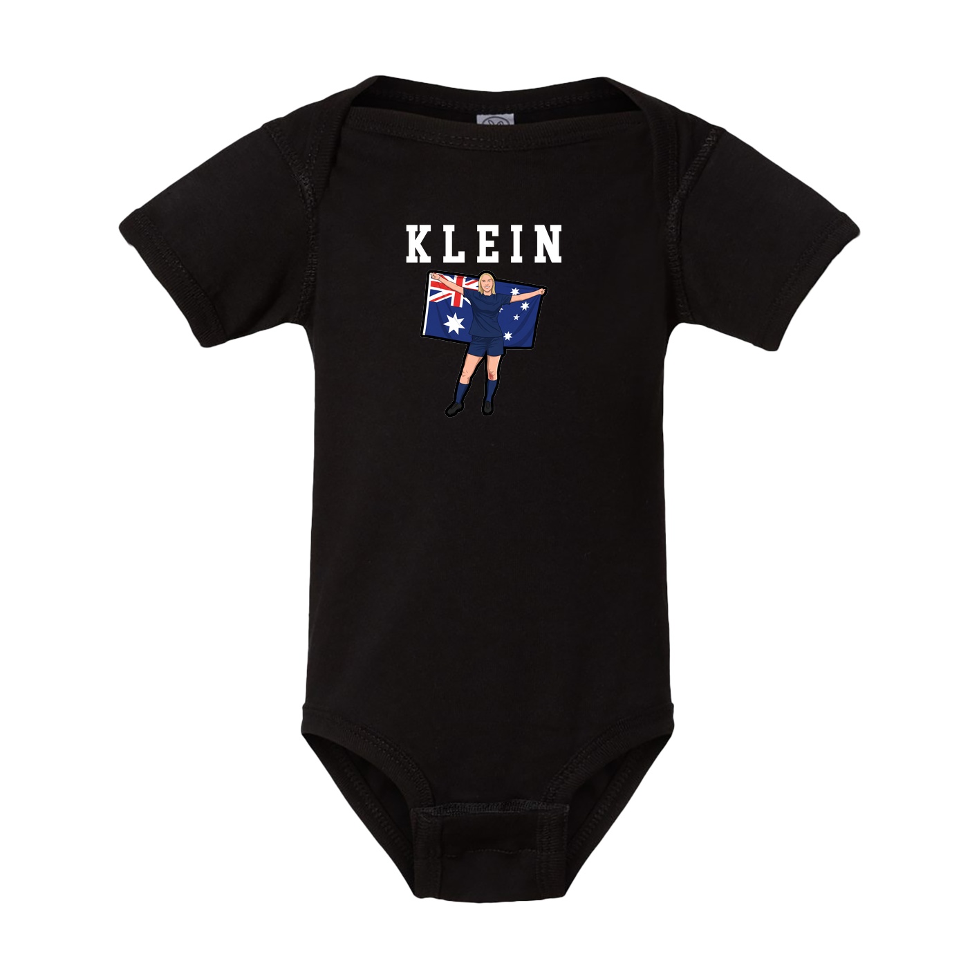 Baby Onesie — Shirsey in Black