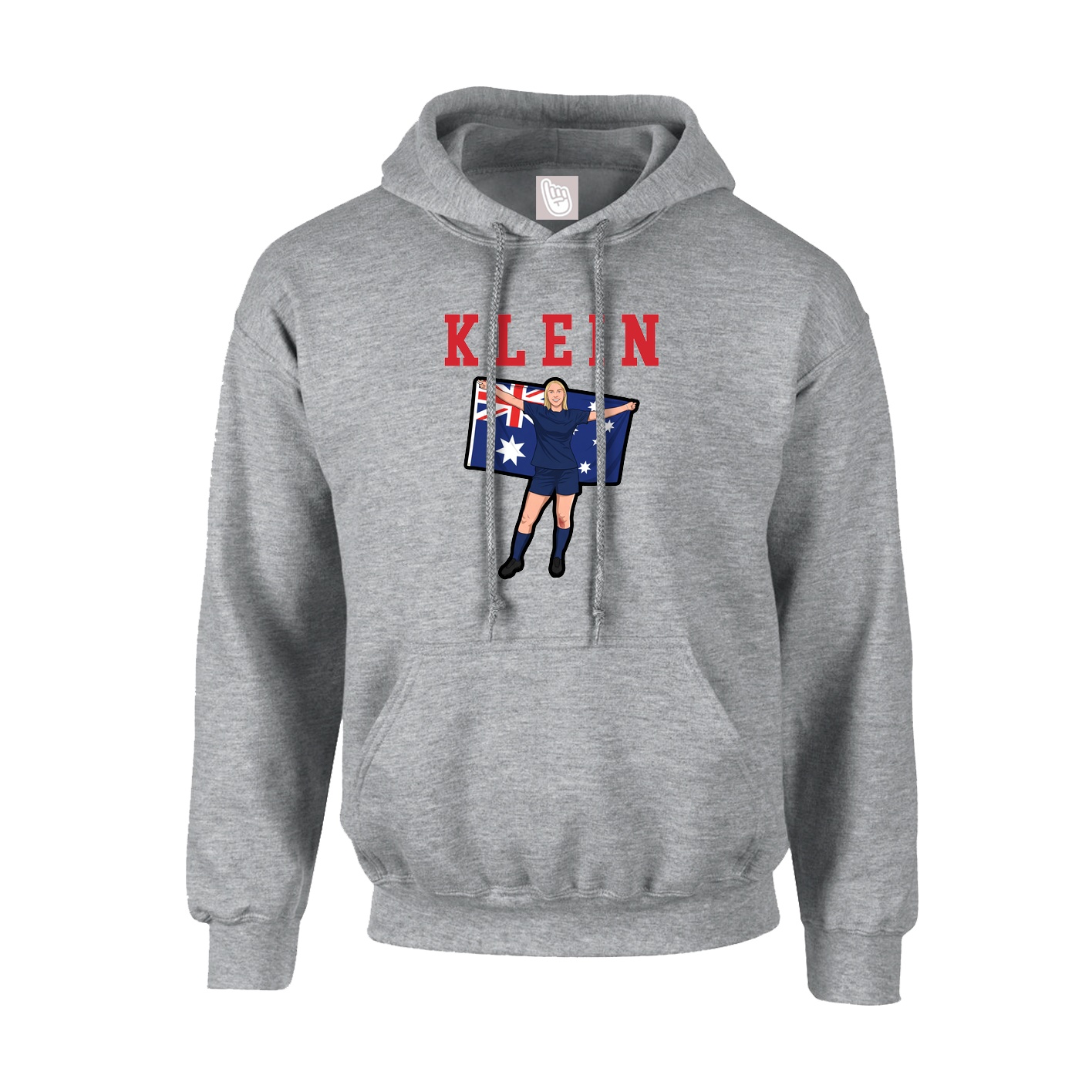 Hoodie — Shirsey in Grey