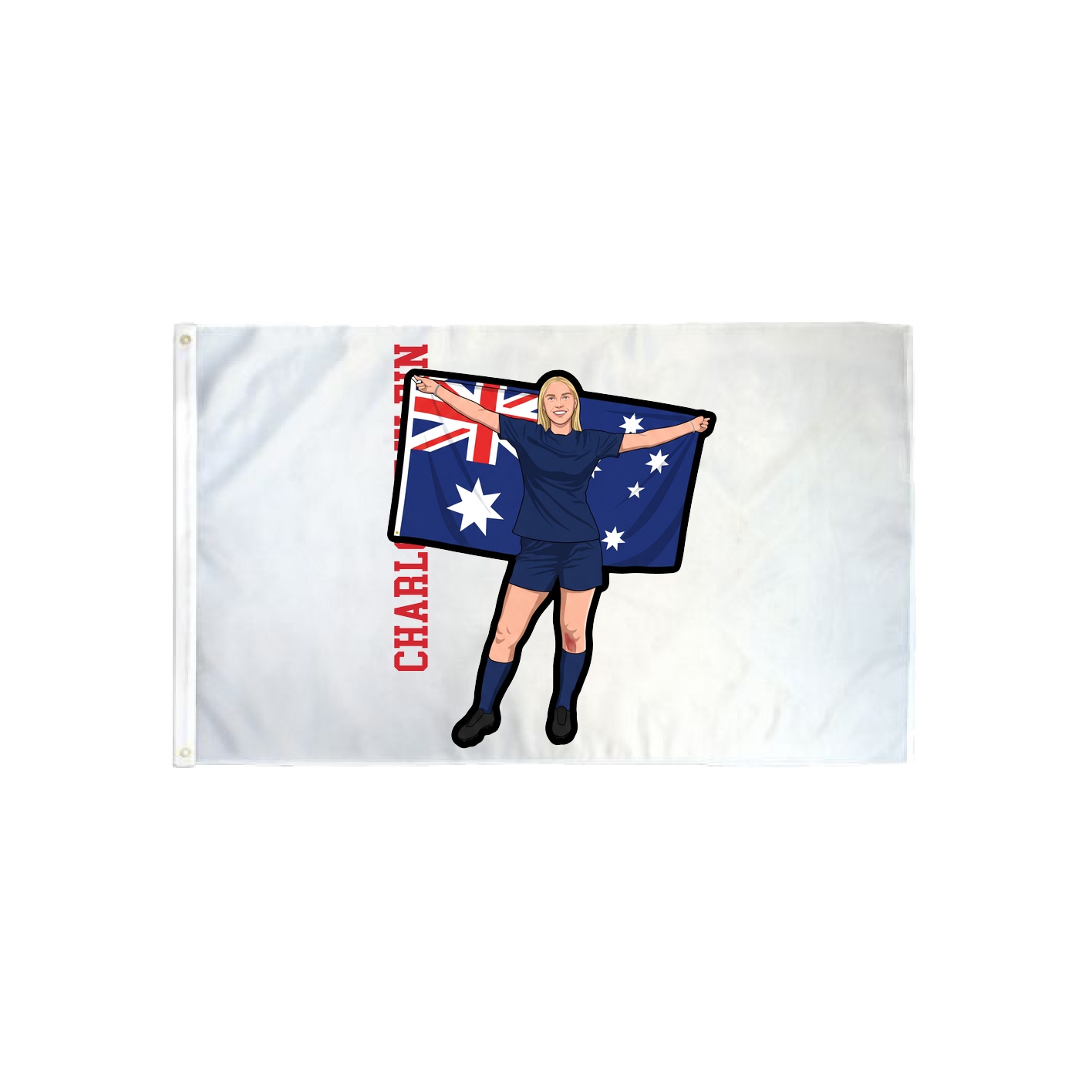 3x5 Flag — Name Vertical in Classic