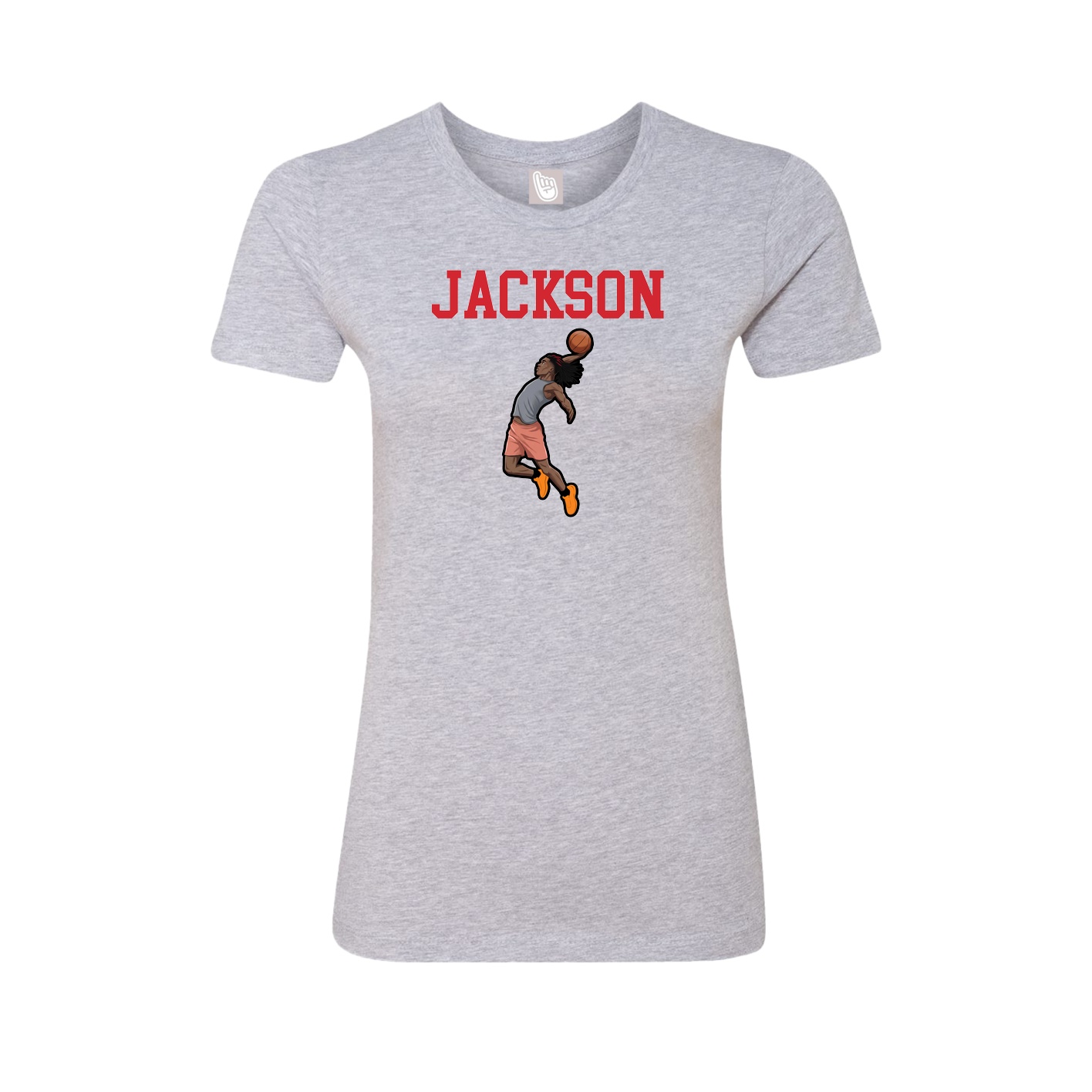 Fitted Women's Tee — Shirsey in Grey