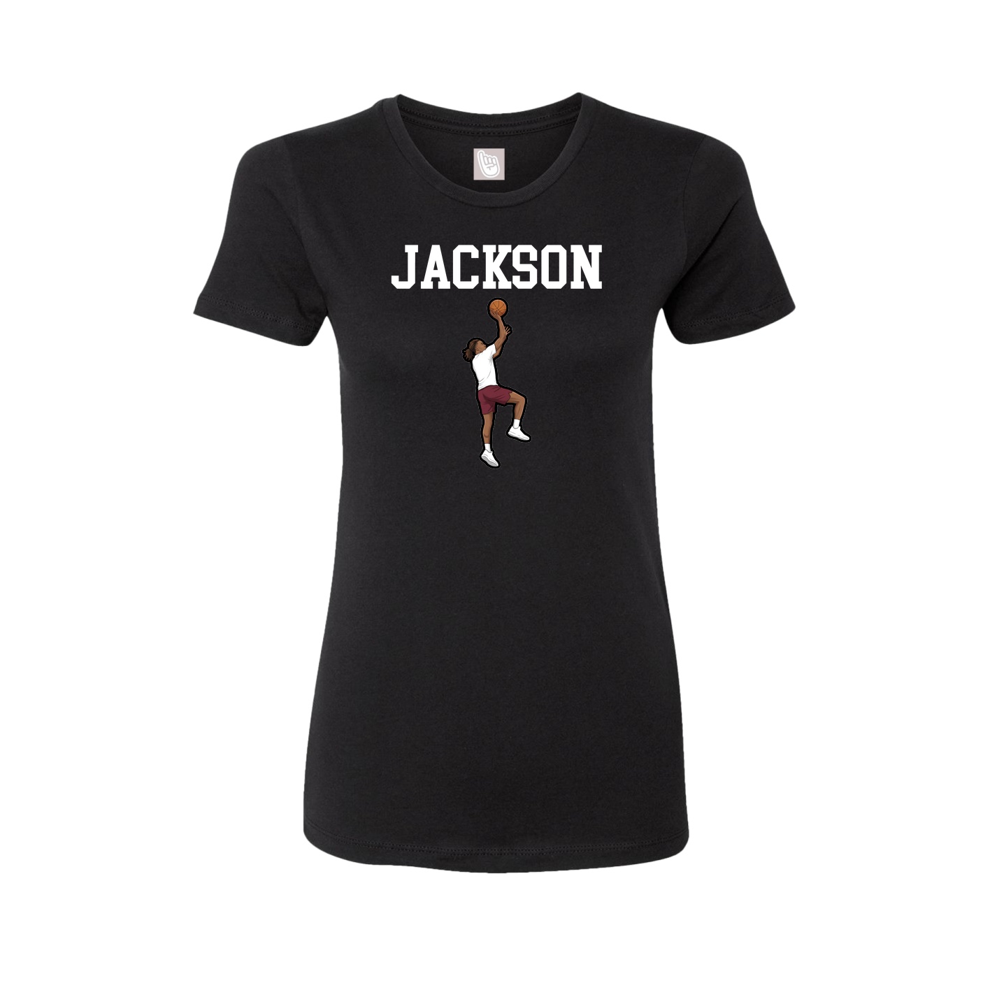 Fitted Women's Tee — Shirsey in Black