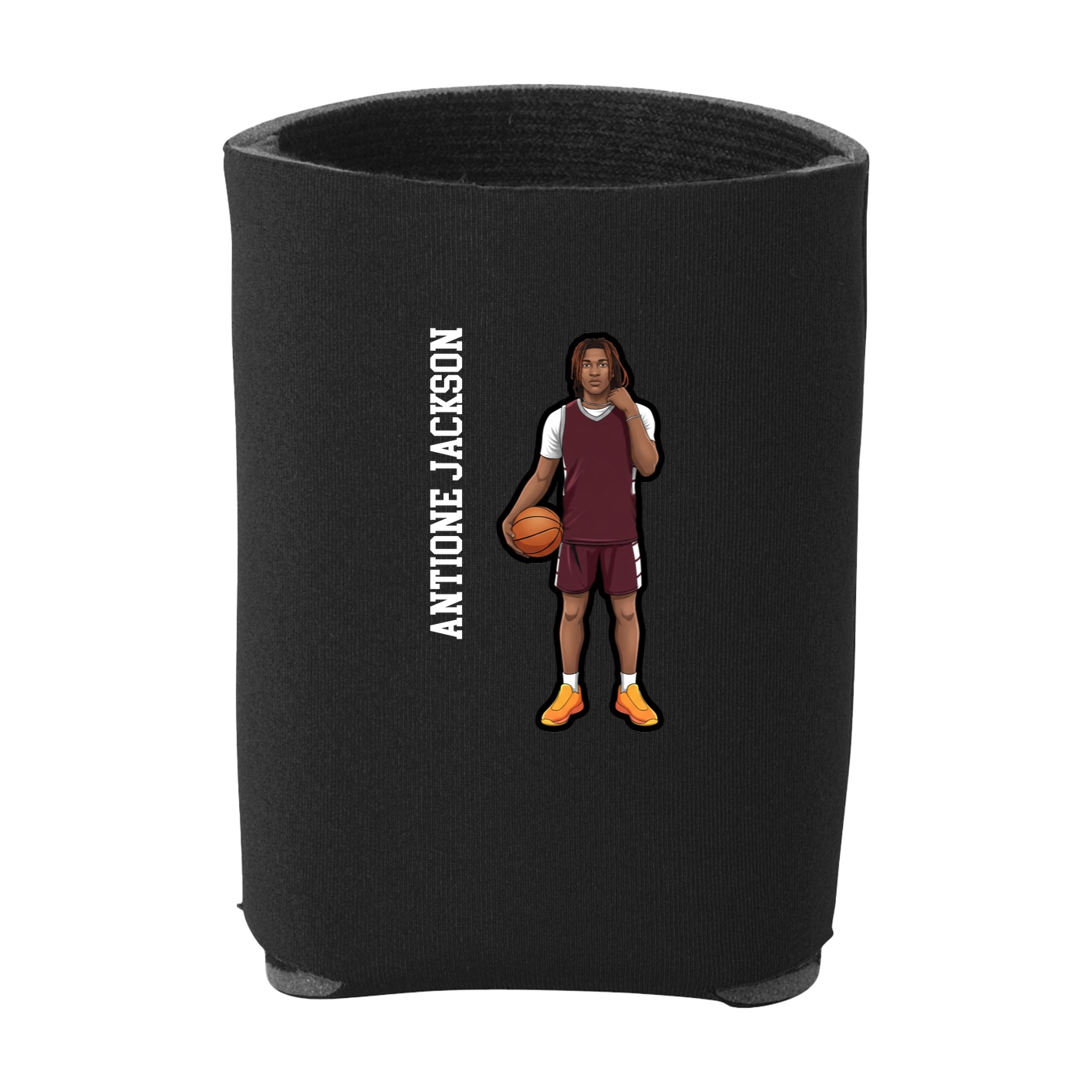 Can Holder — Name Vertical in Black