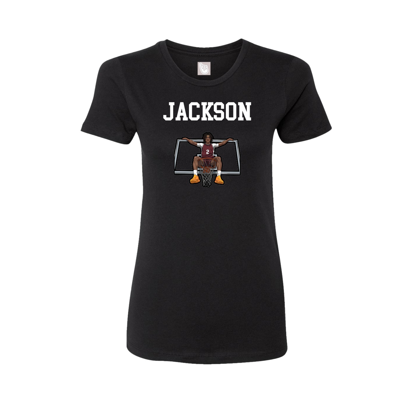Fitted Women's Tee — Shirsey in Black