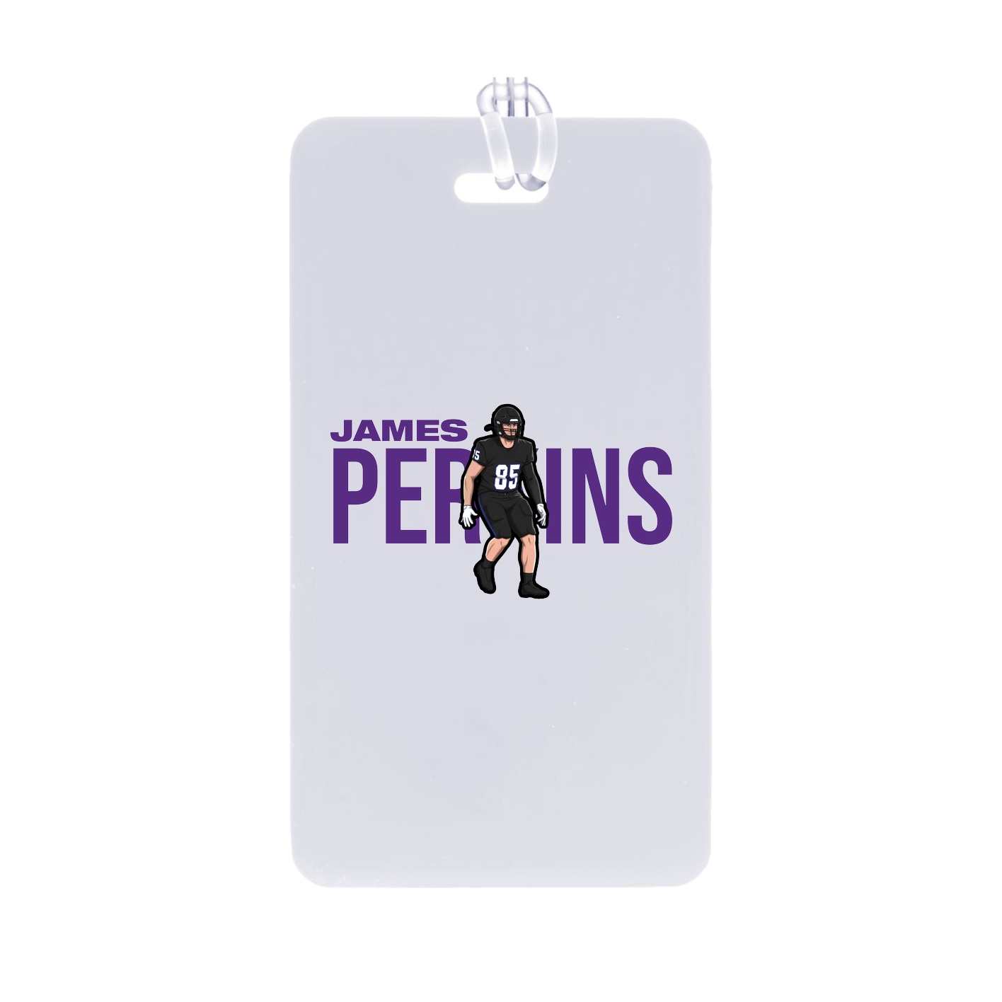 Bag Tag — Player Name in Classic