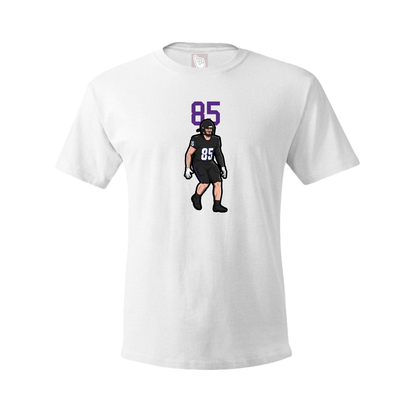 Tee — Number Top in White