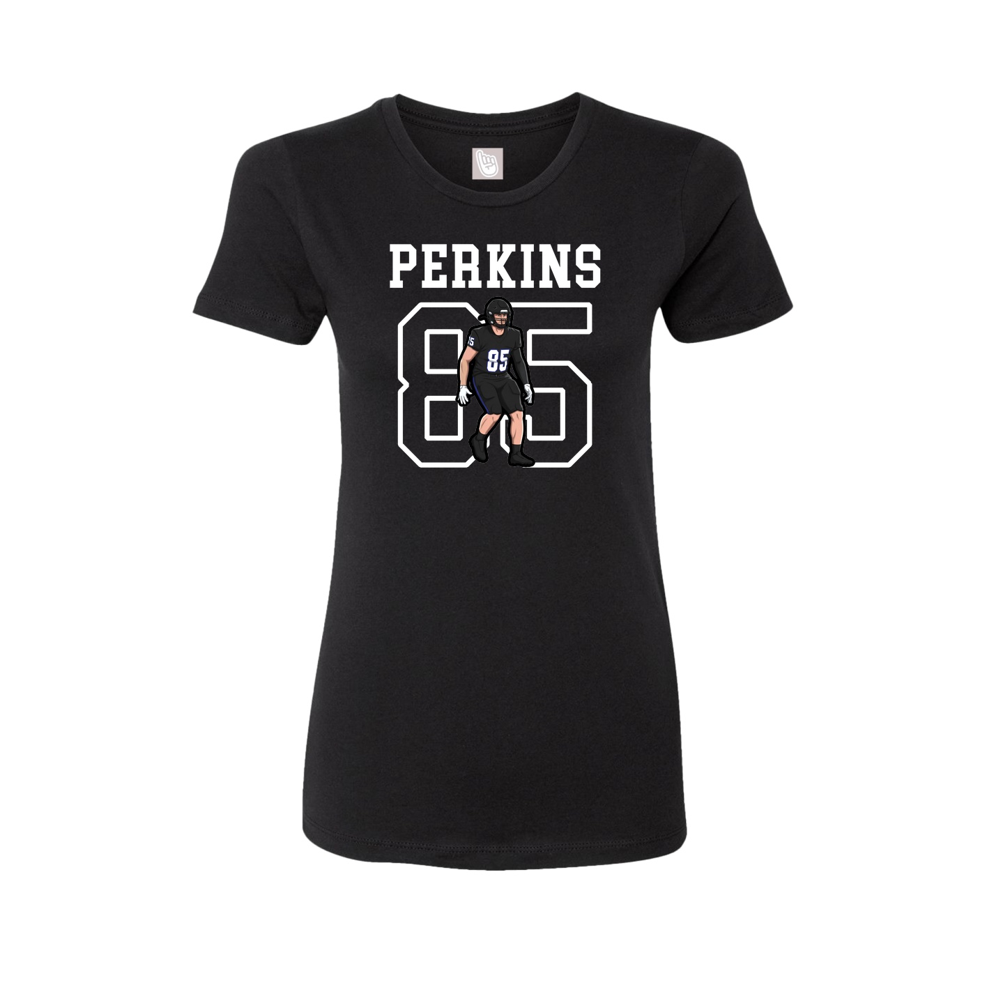Fitted Women's Tee — Shirsey in Black