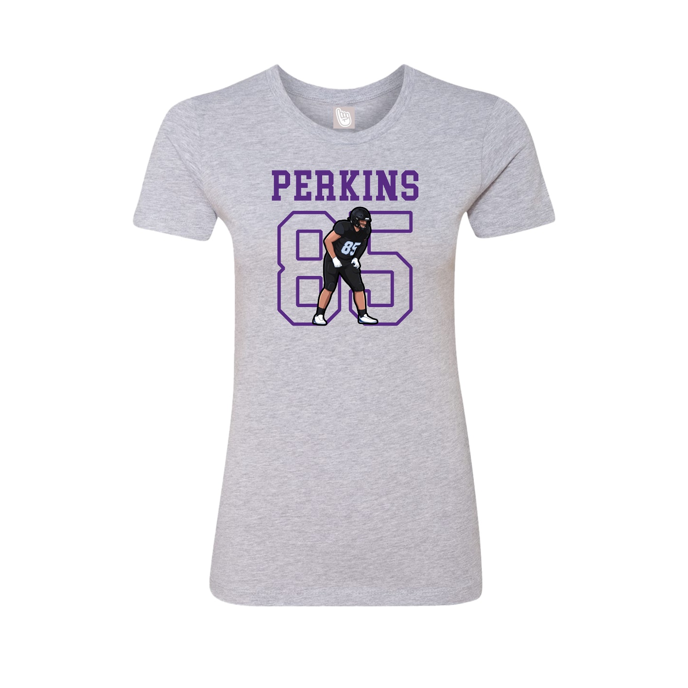 Fitted Women's Tee — Shirsey in Grey