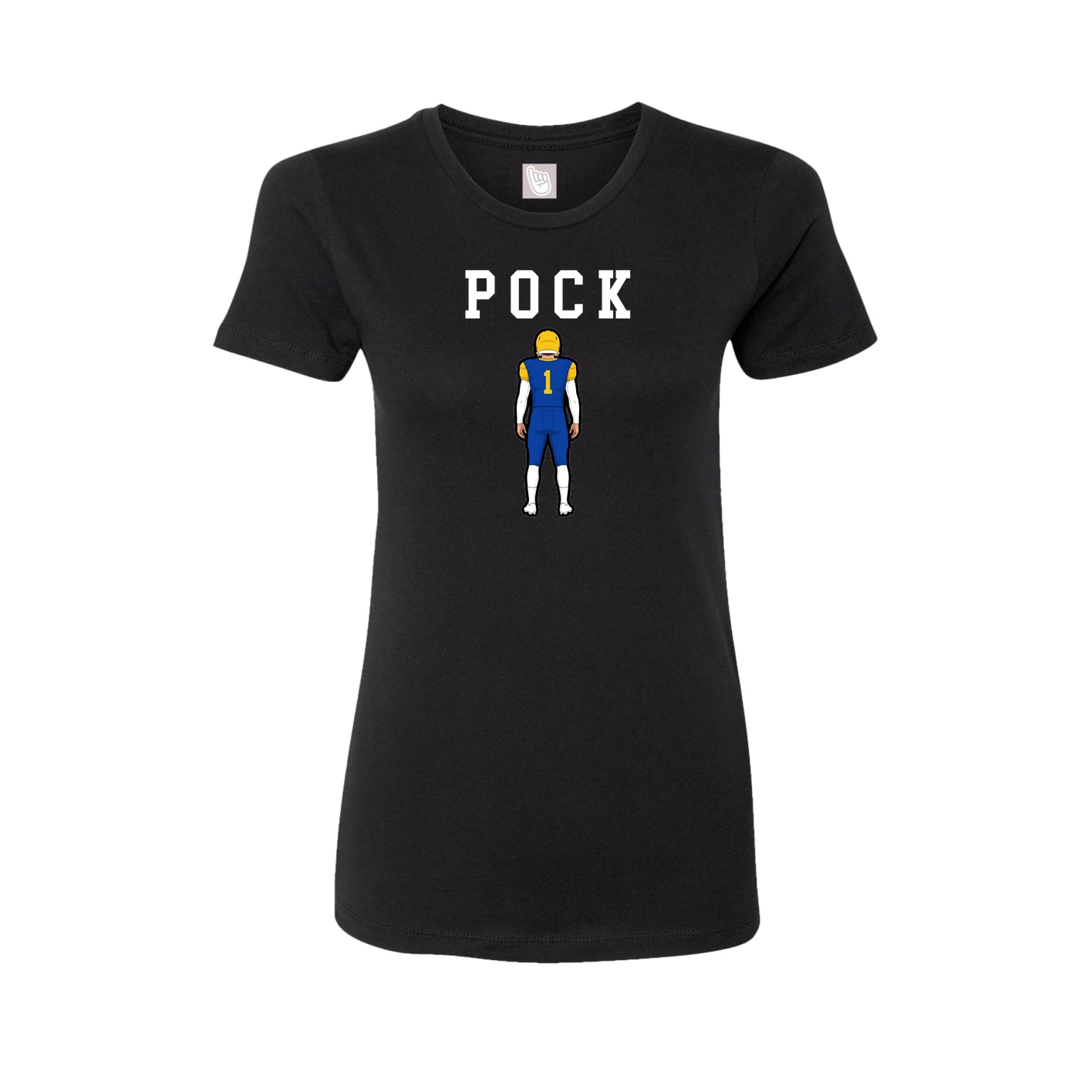 Fitted Women's Tee — Shirsey in Black