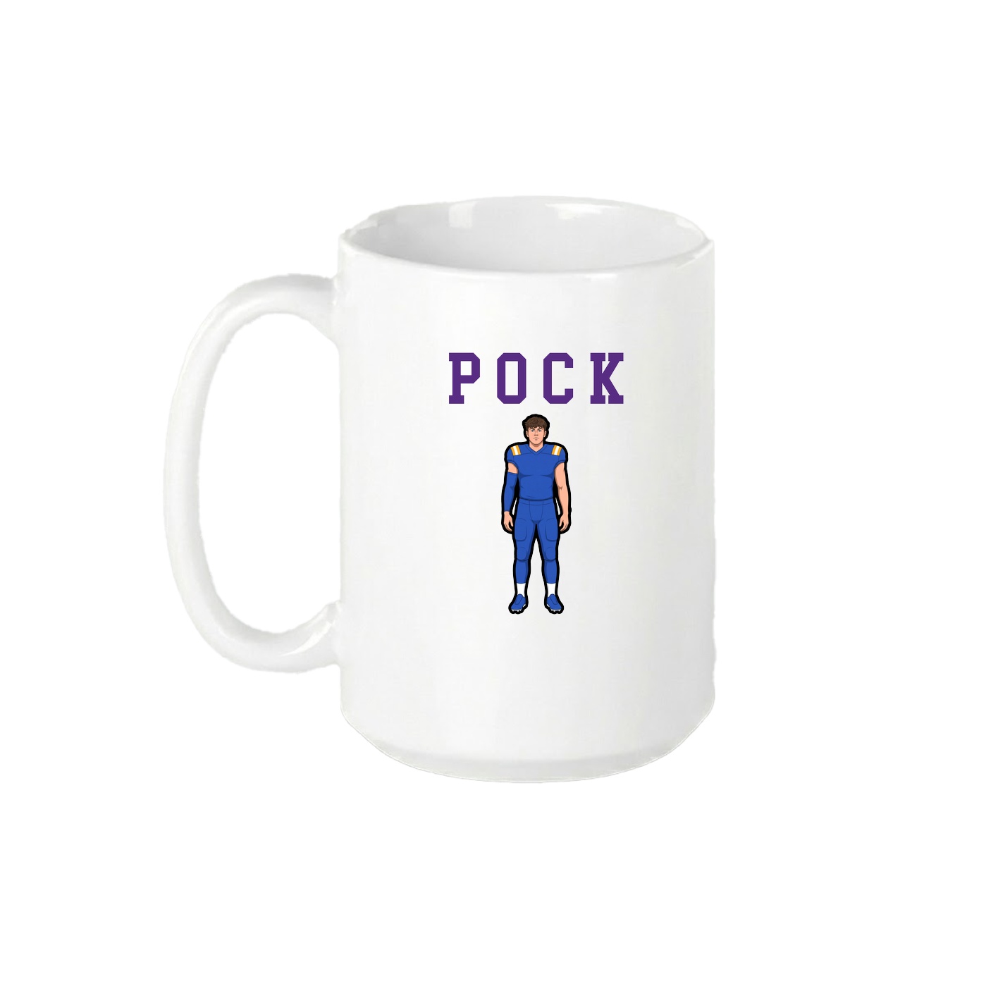 15oz Coffee Mug — Shirsey in White