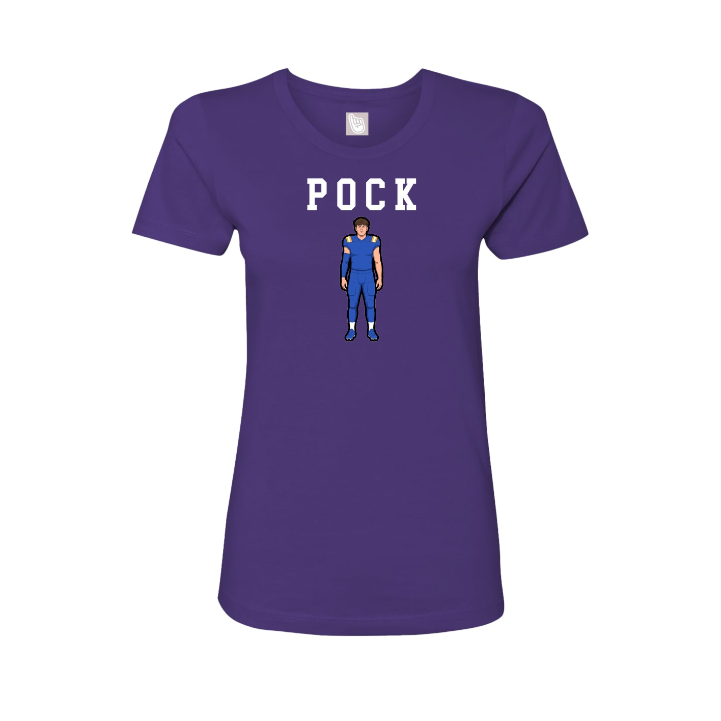 Fitted Women's Tee — Shirsey in Purple