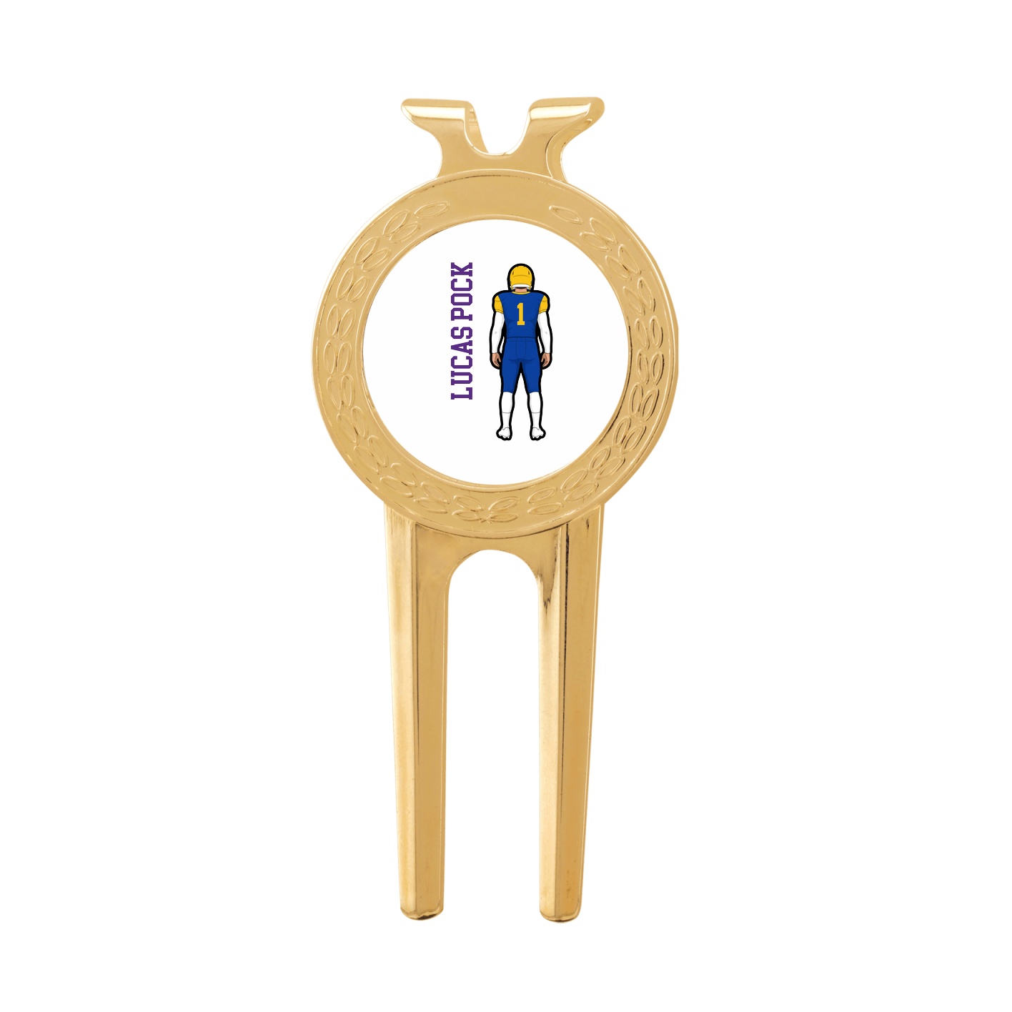 Divot Tool with Ball Marker — Name Vertical in Classic