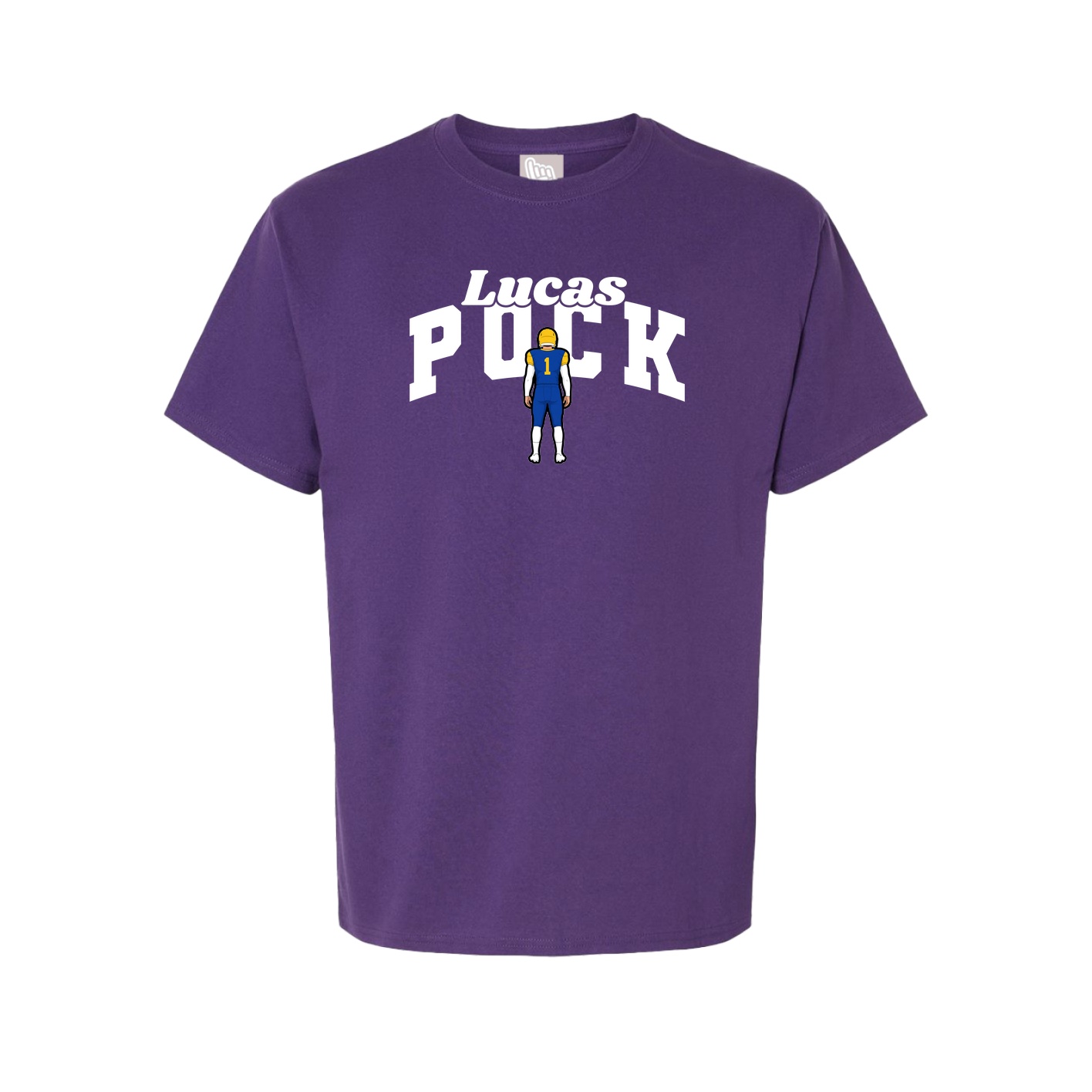 Tee — Signature Arch in Purple