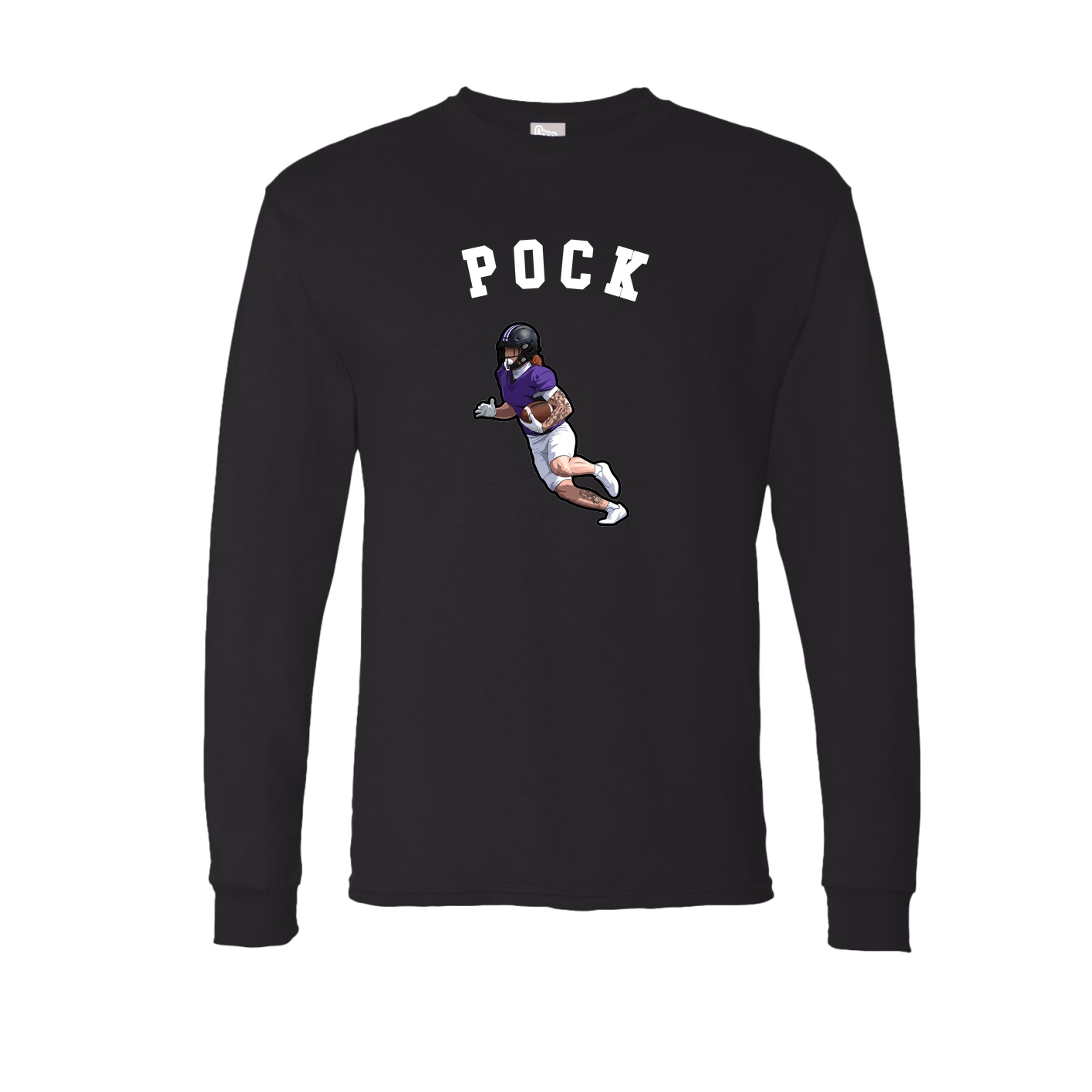 Long Sleeve Tee — Shirsey Arch in Black