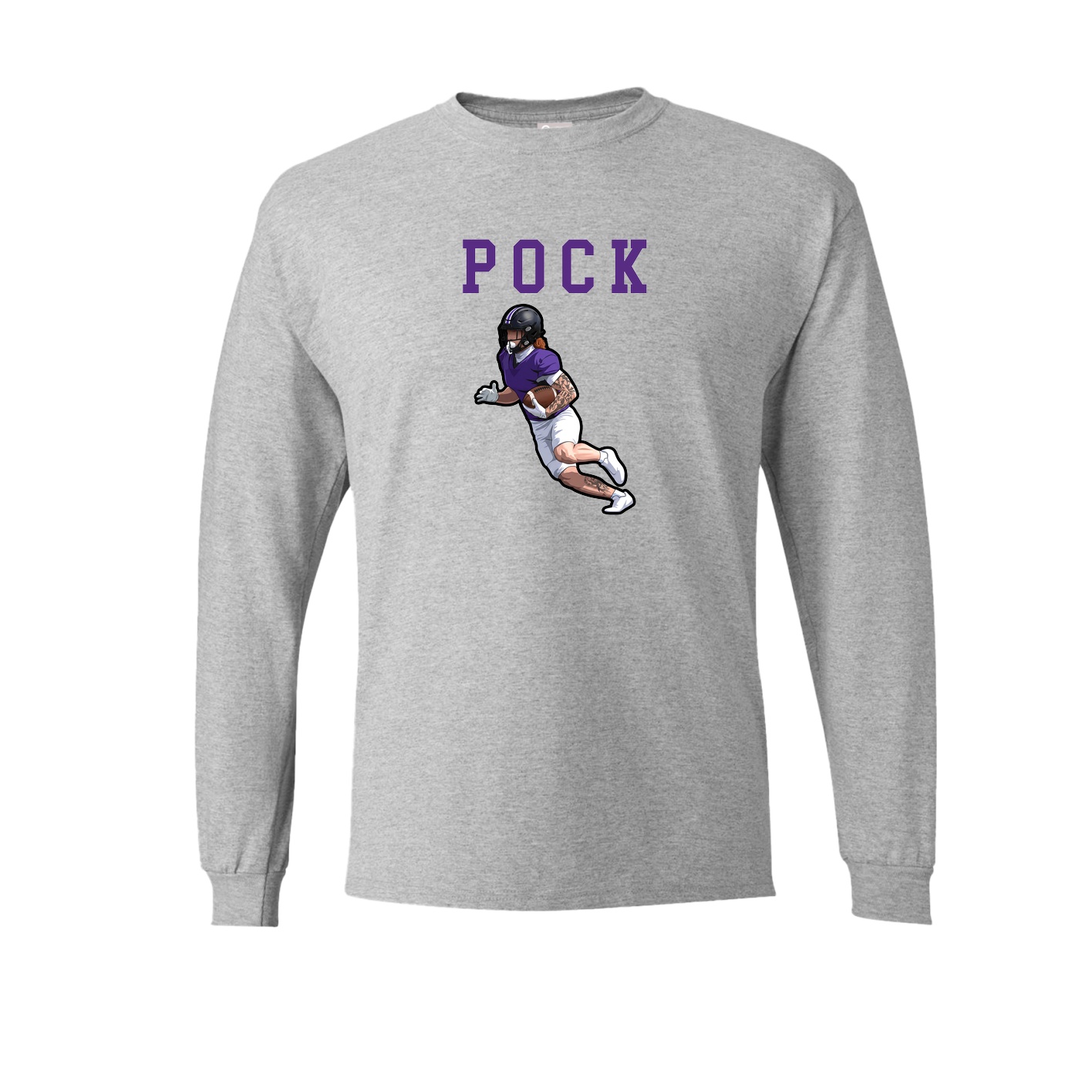 Long Sleeve Tee — Shirsey in Grey