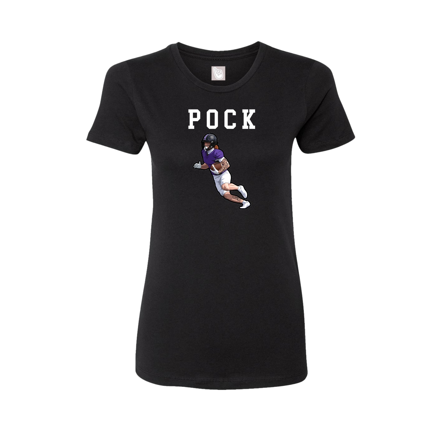 Fitted Women's Tee — Shirsey in Black