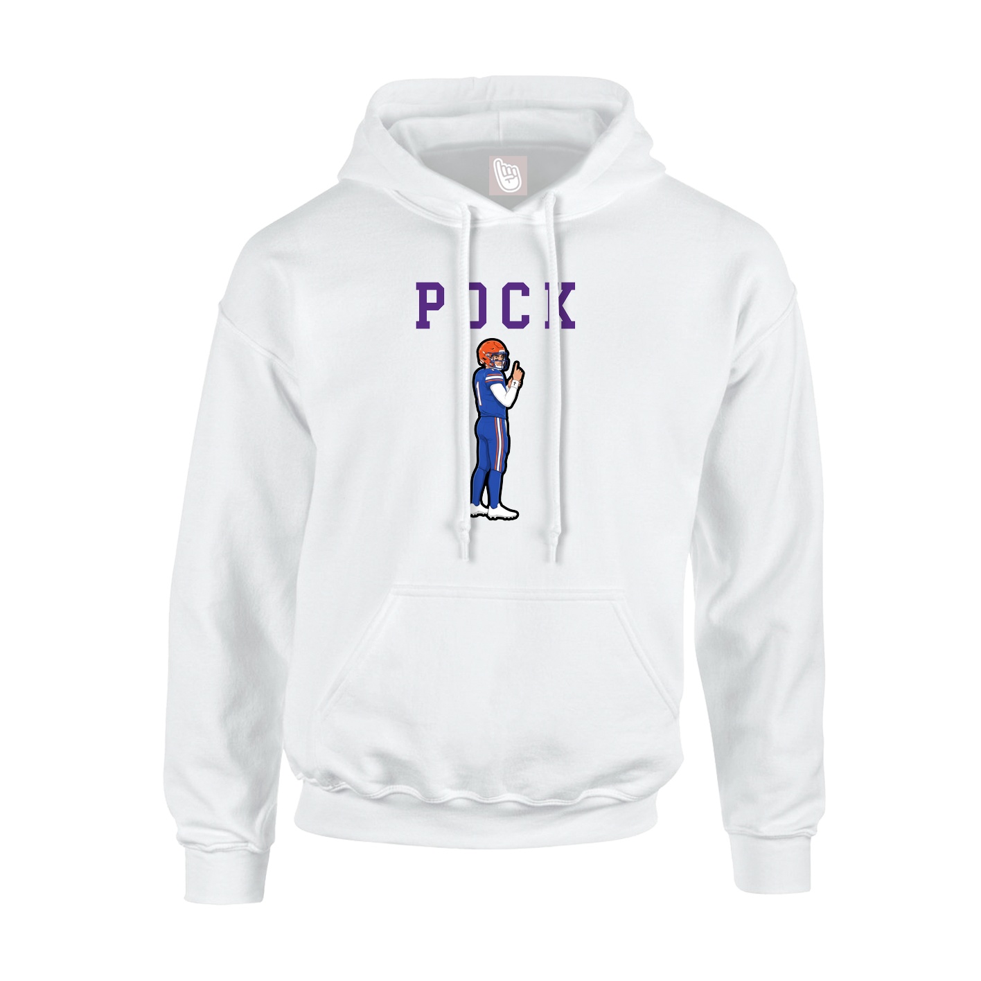Youth Hoodie — Shirsey in White