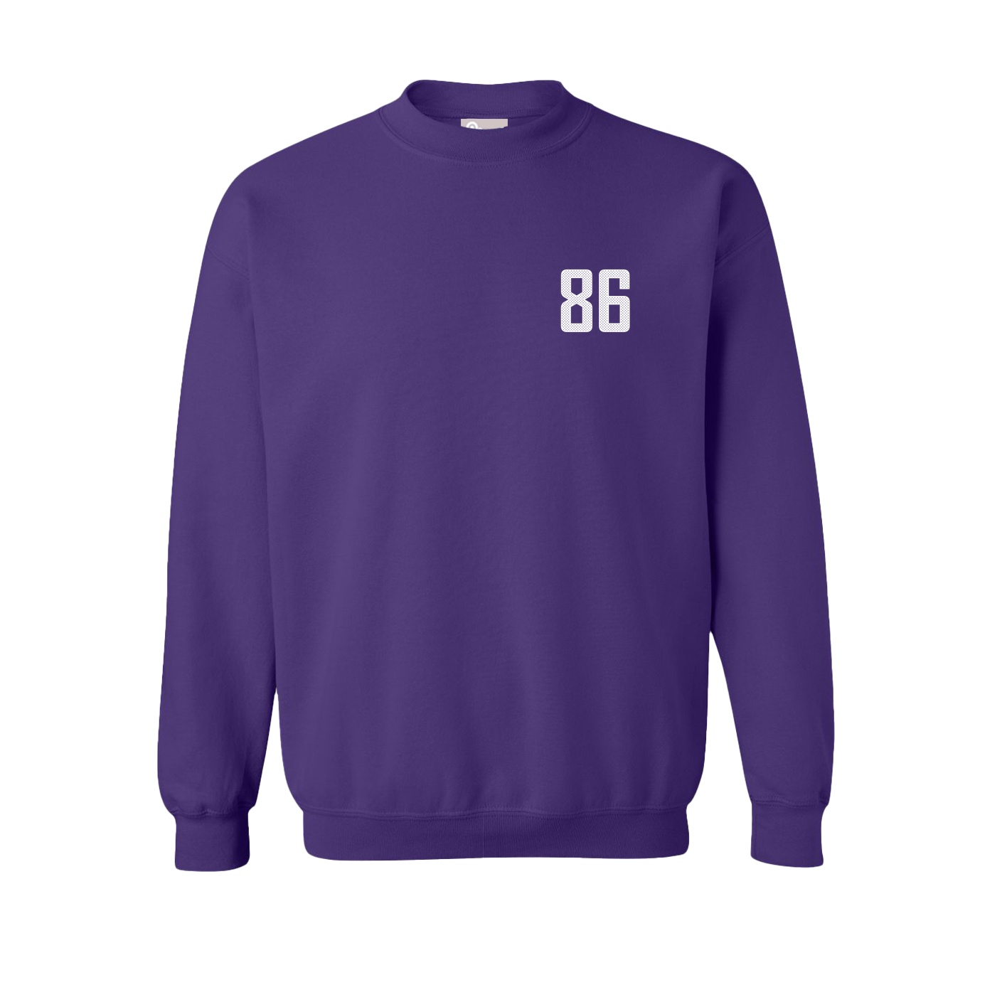 Fleece Crew — Front Shirsy in Purple