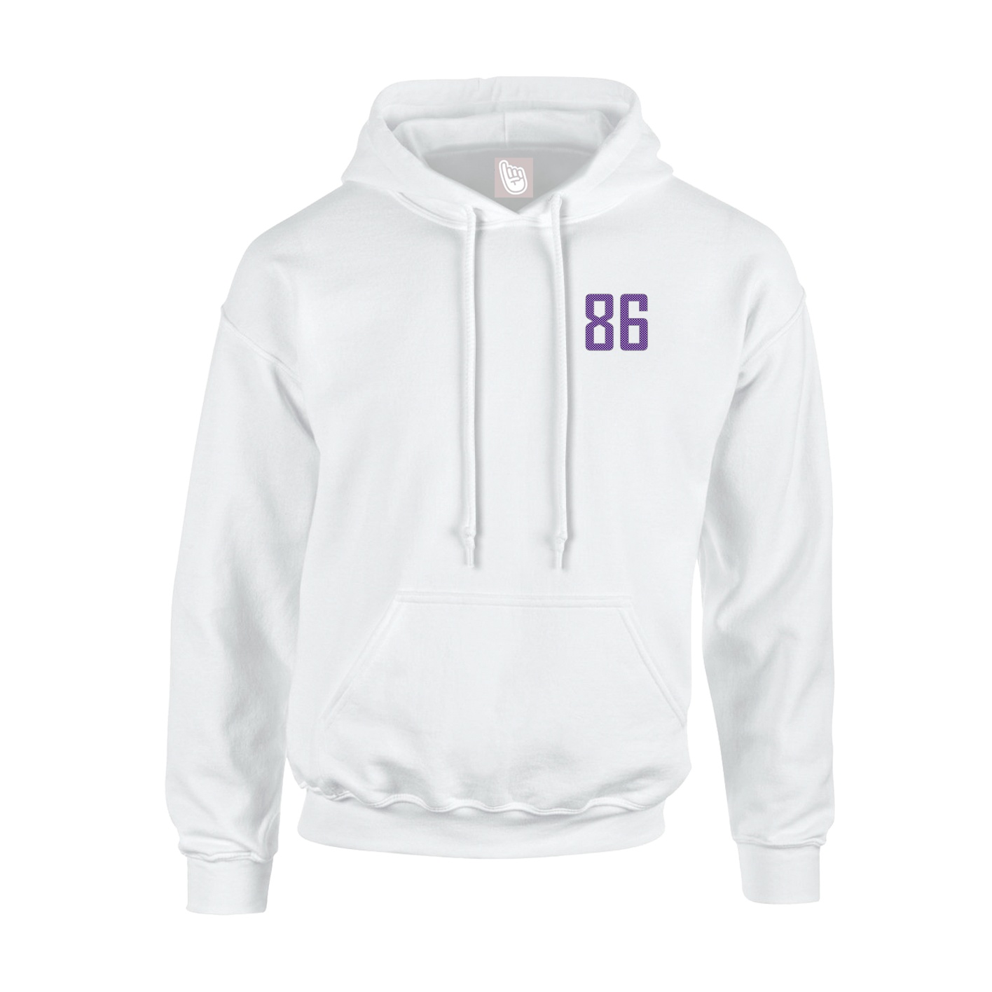 Youth Hoodie — Front Shirsy in White