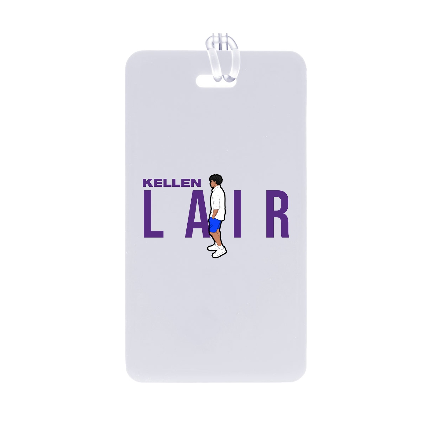 Bag Tag — Player Name in Classic