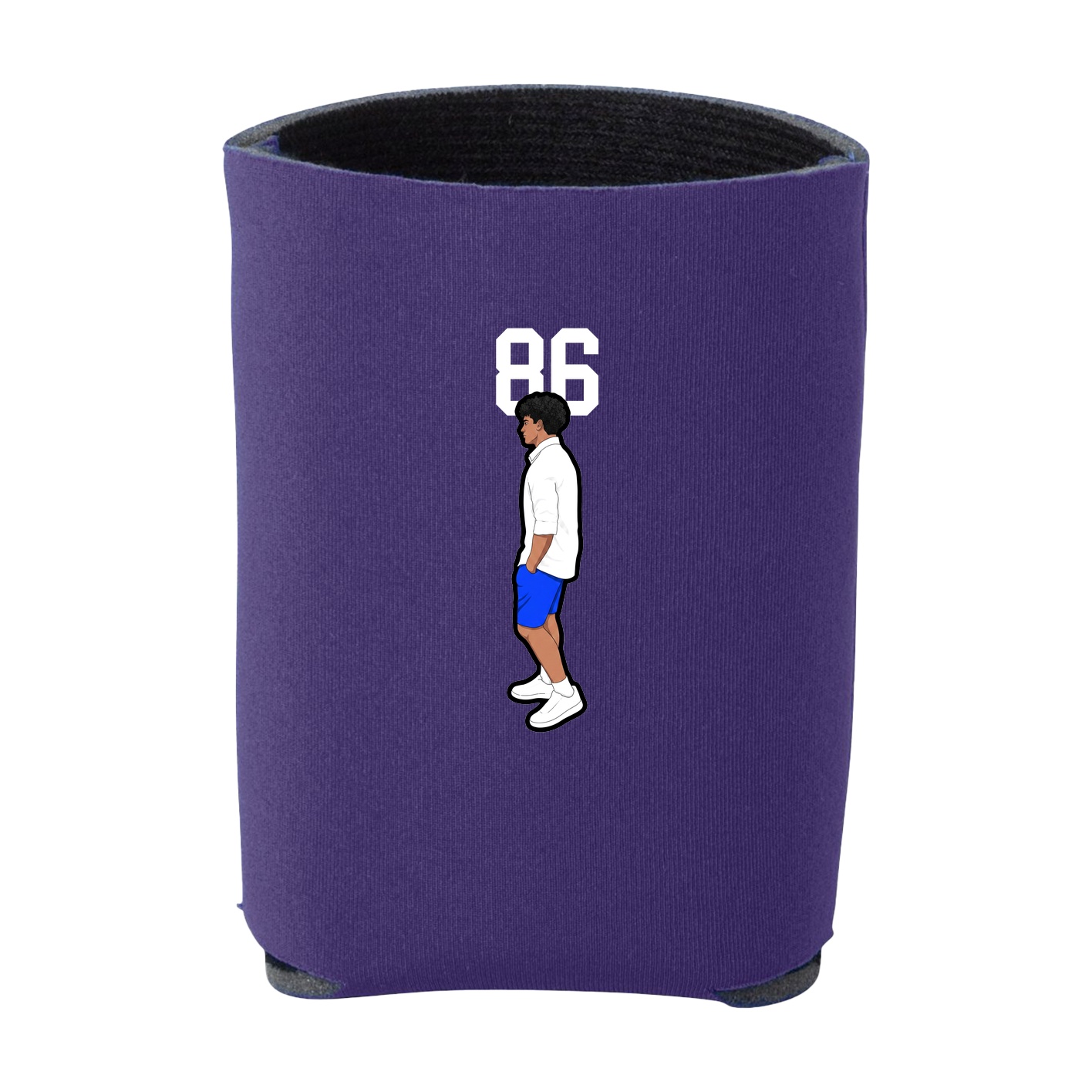 Can Holder — Number Top in Purple