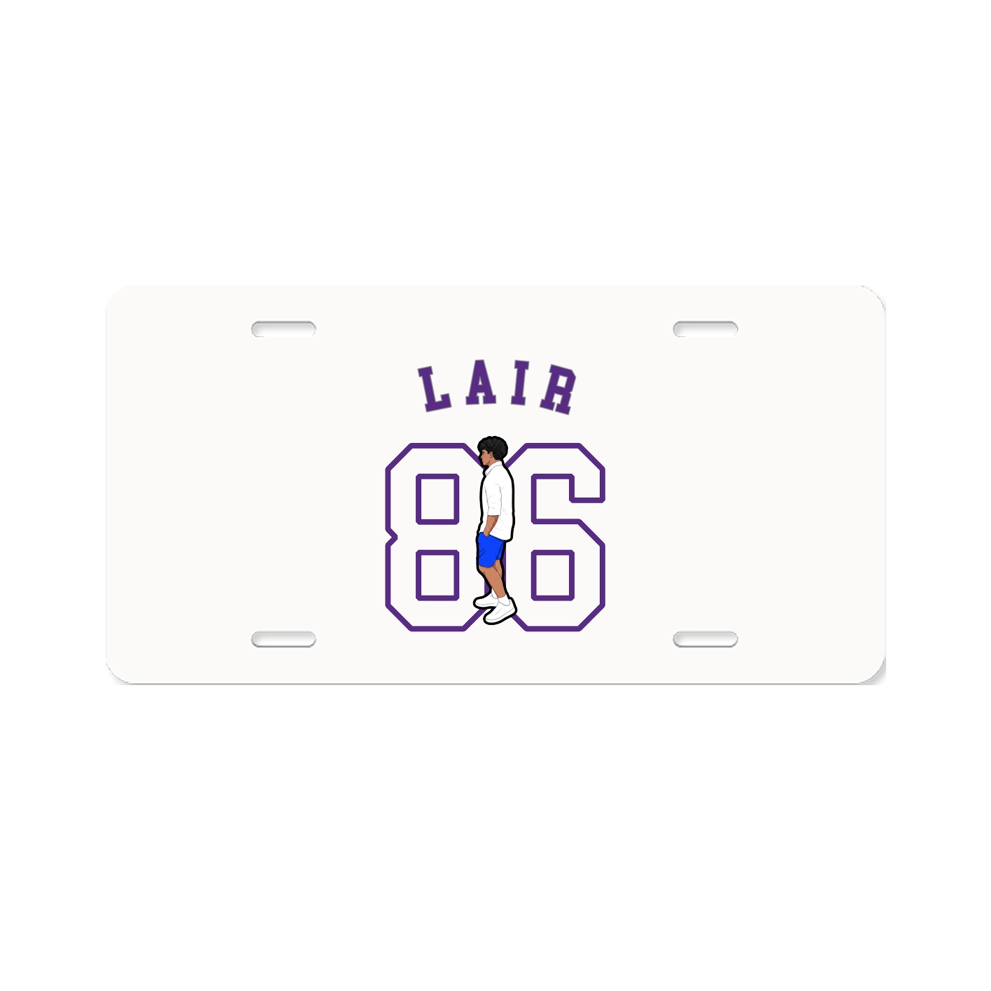 License Plate — Shirsey Arch in Classic