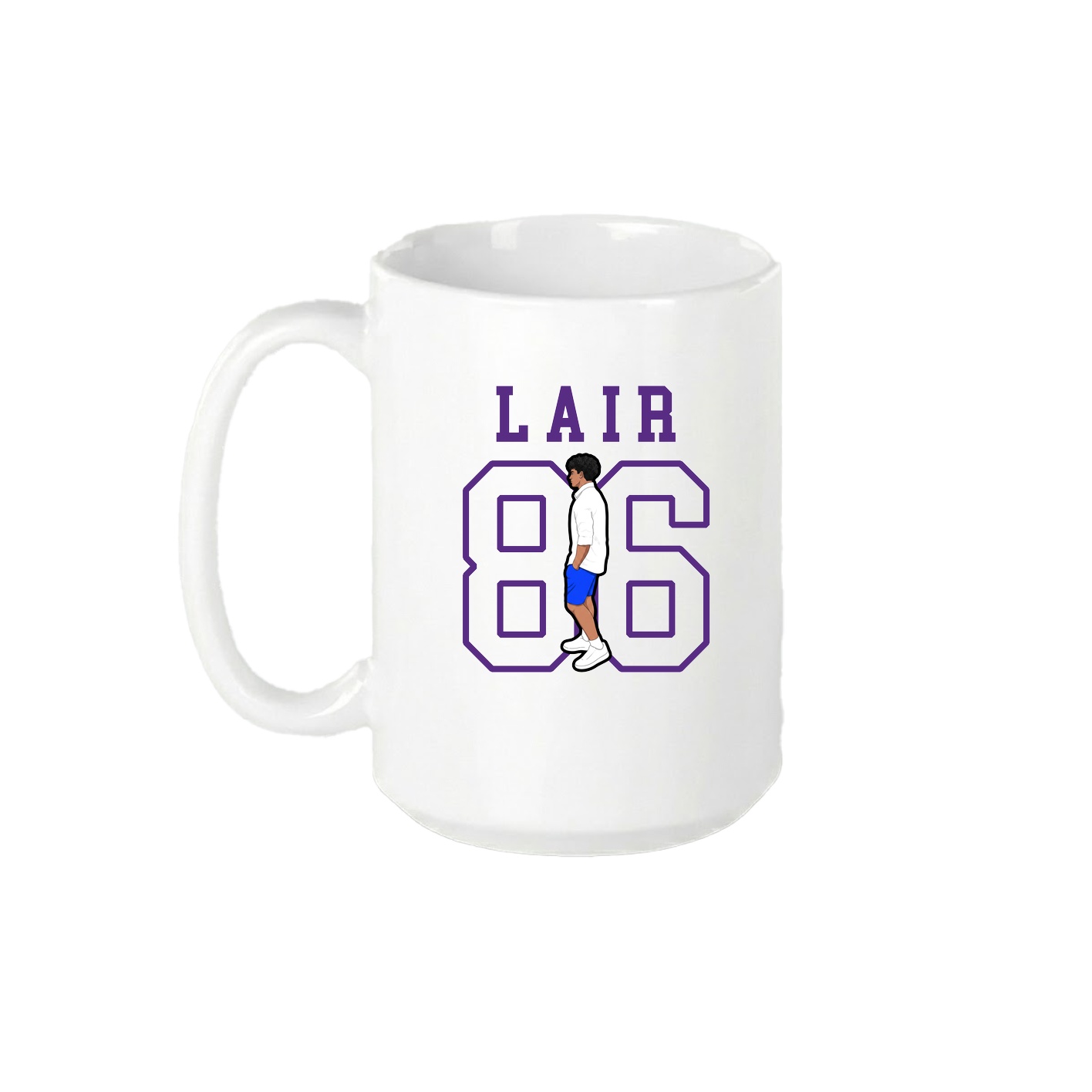 15oz Coffee Mug — Shirsey in White