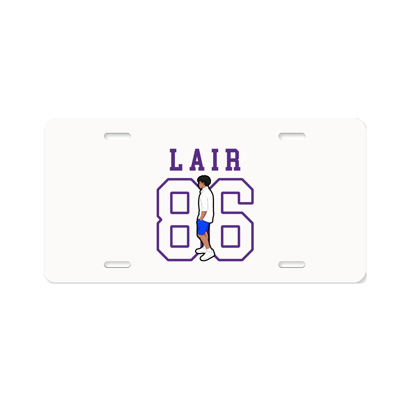License Plate — Shirsey in Classic
