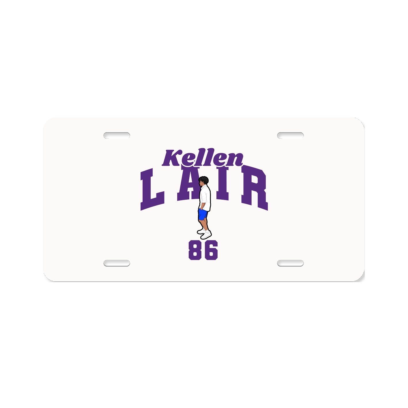 License Plate — Signature Arch in Classic