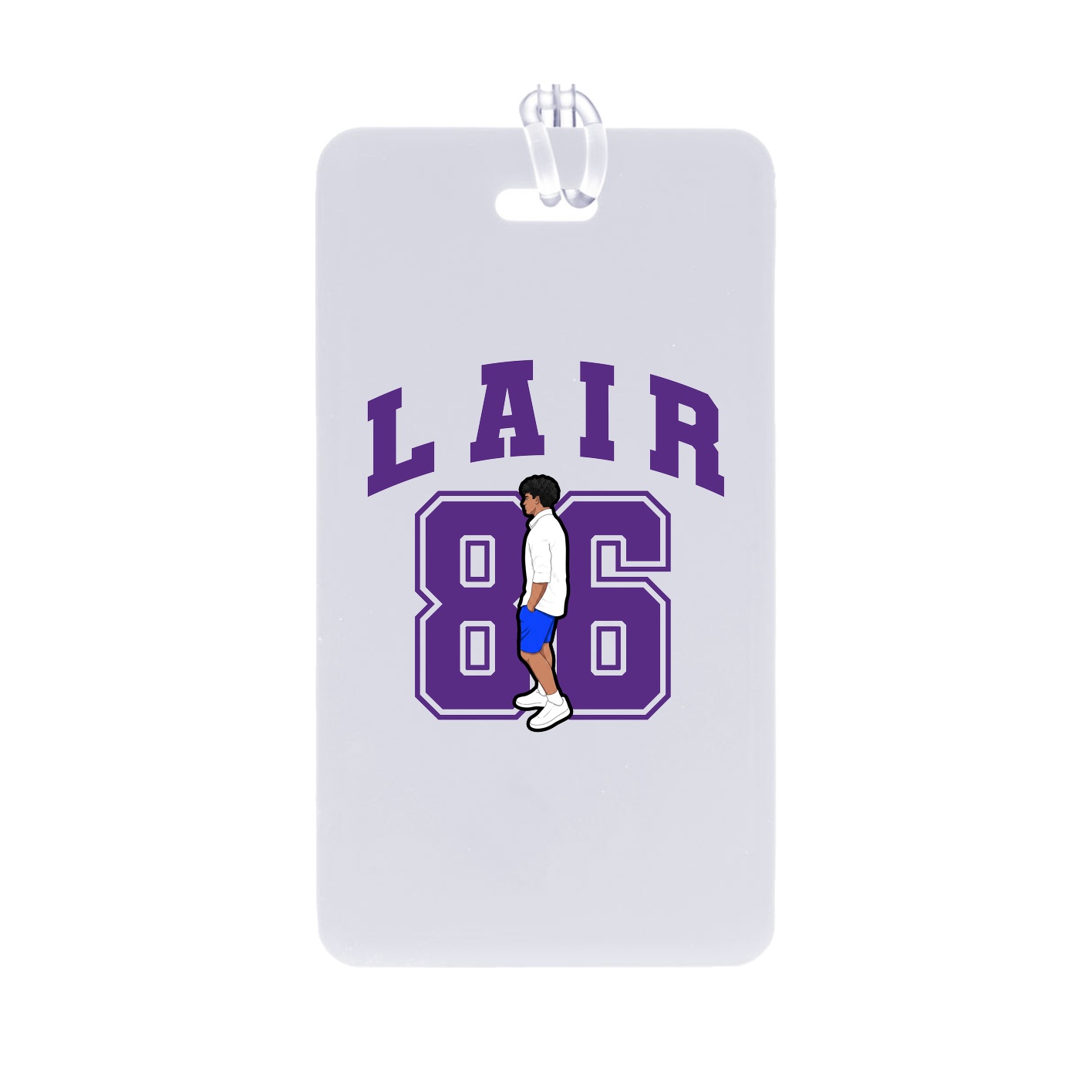 Bag Tag — Number in Classic