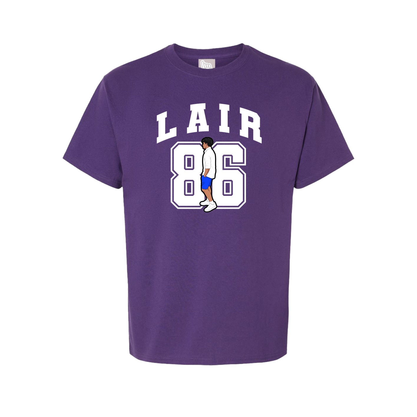 Tee — Number in Purple