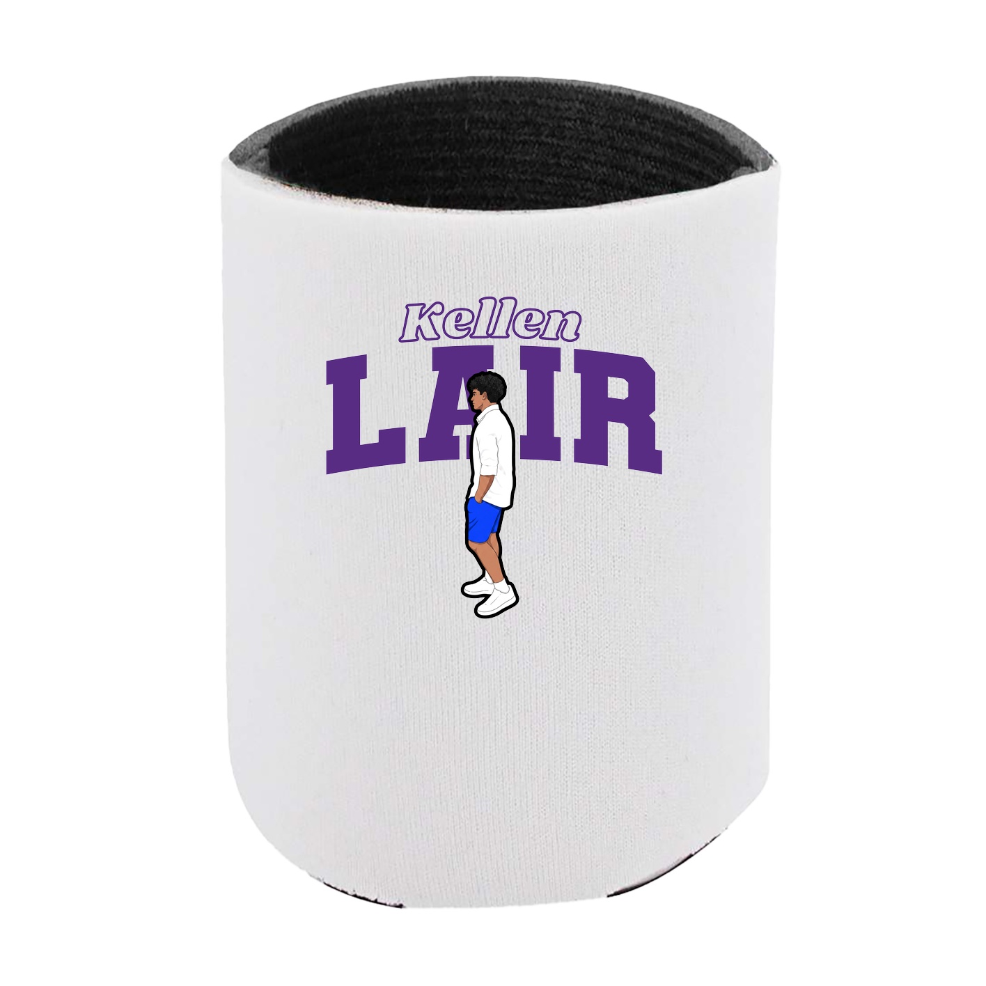 Can Holder — Name Arch in White