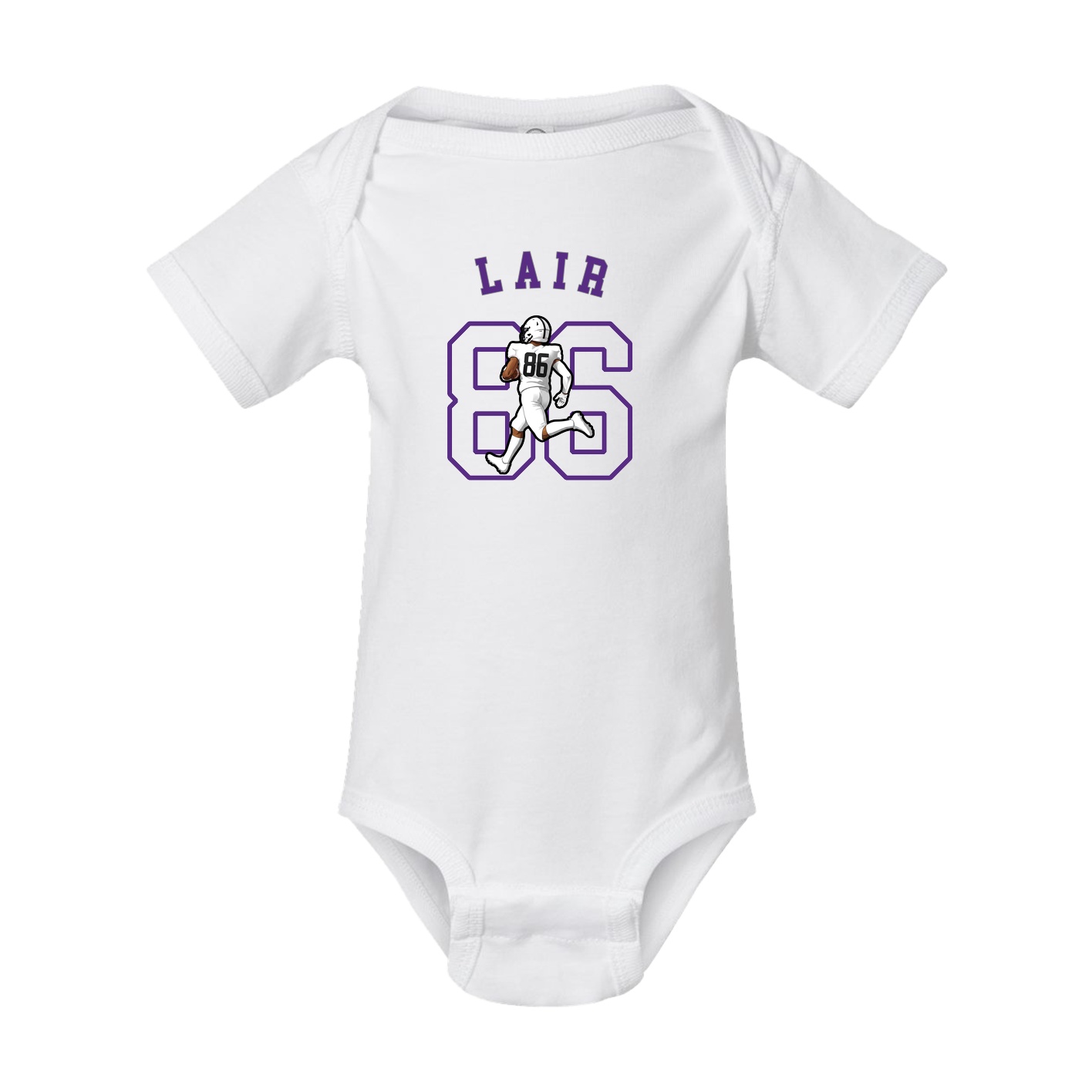 Baby Onesie — Shirsey Arch in White