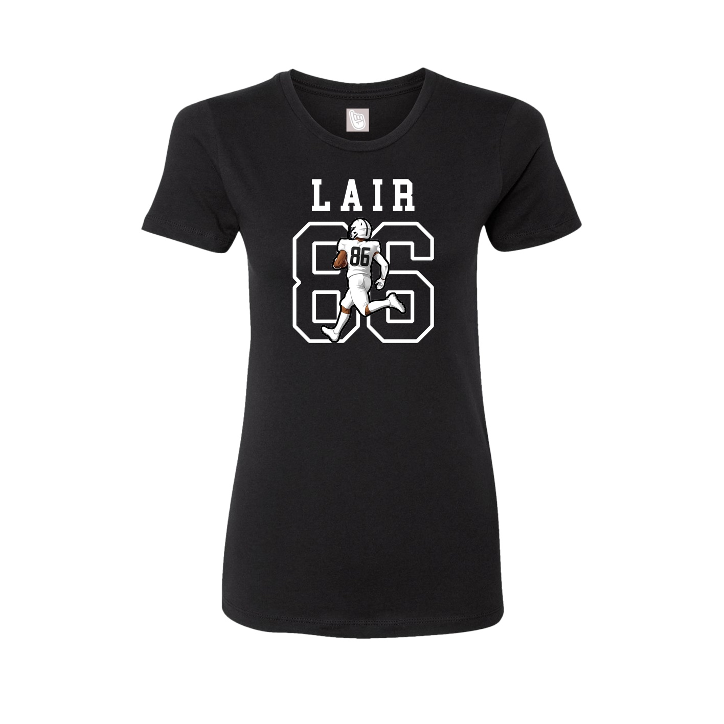 Fitted Women's Tee — Shirsey in Black