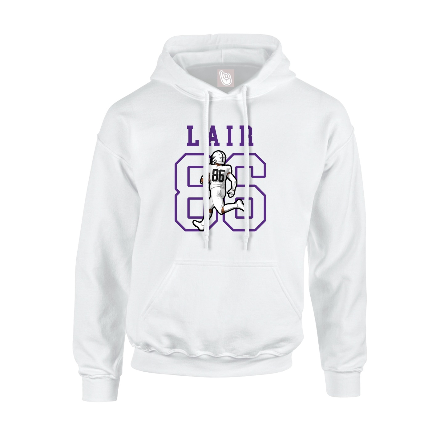 Youth Hoodie — Shirsey in White