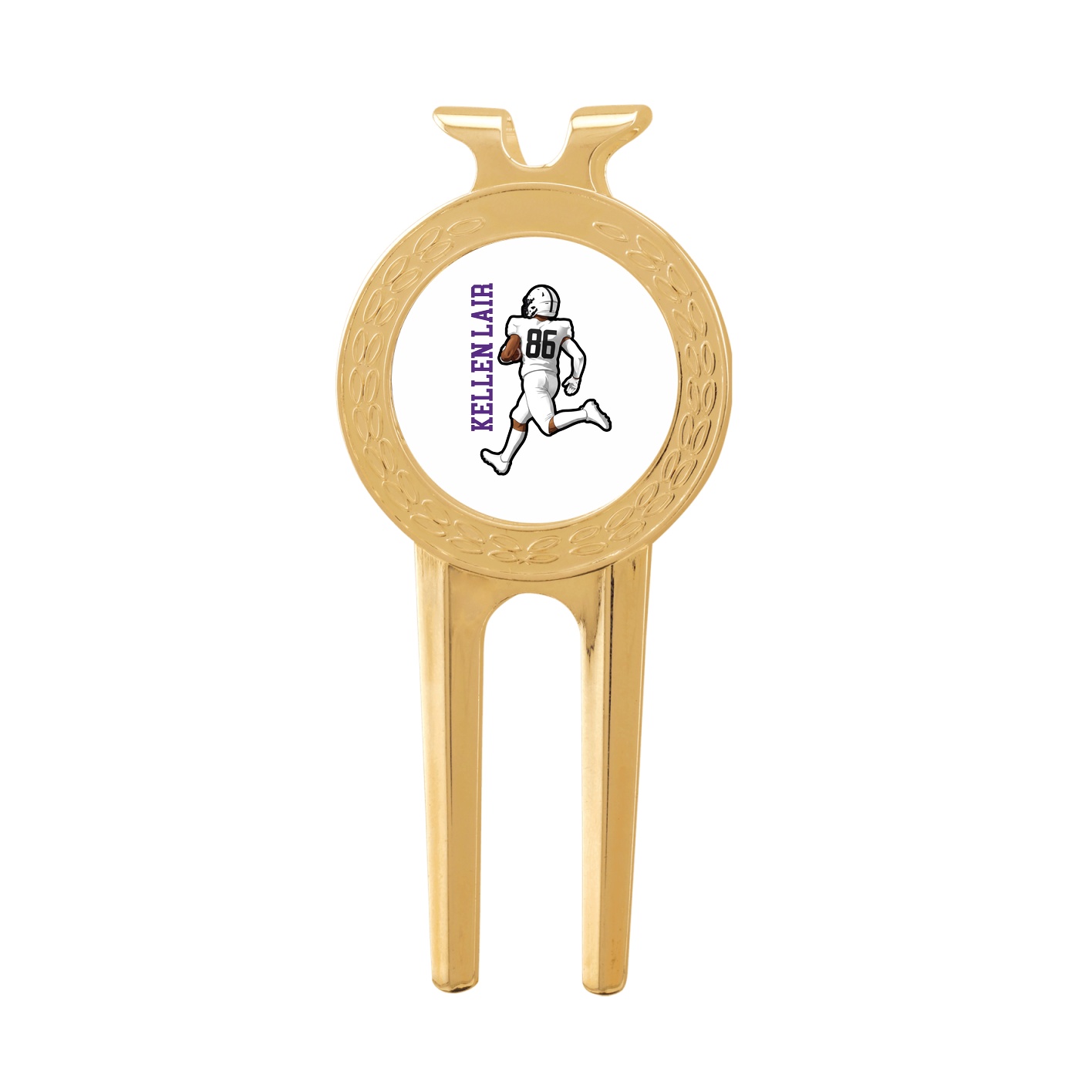 Divot Tool with Ball Marker — Name Vertical in Classic