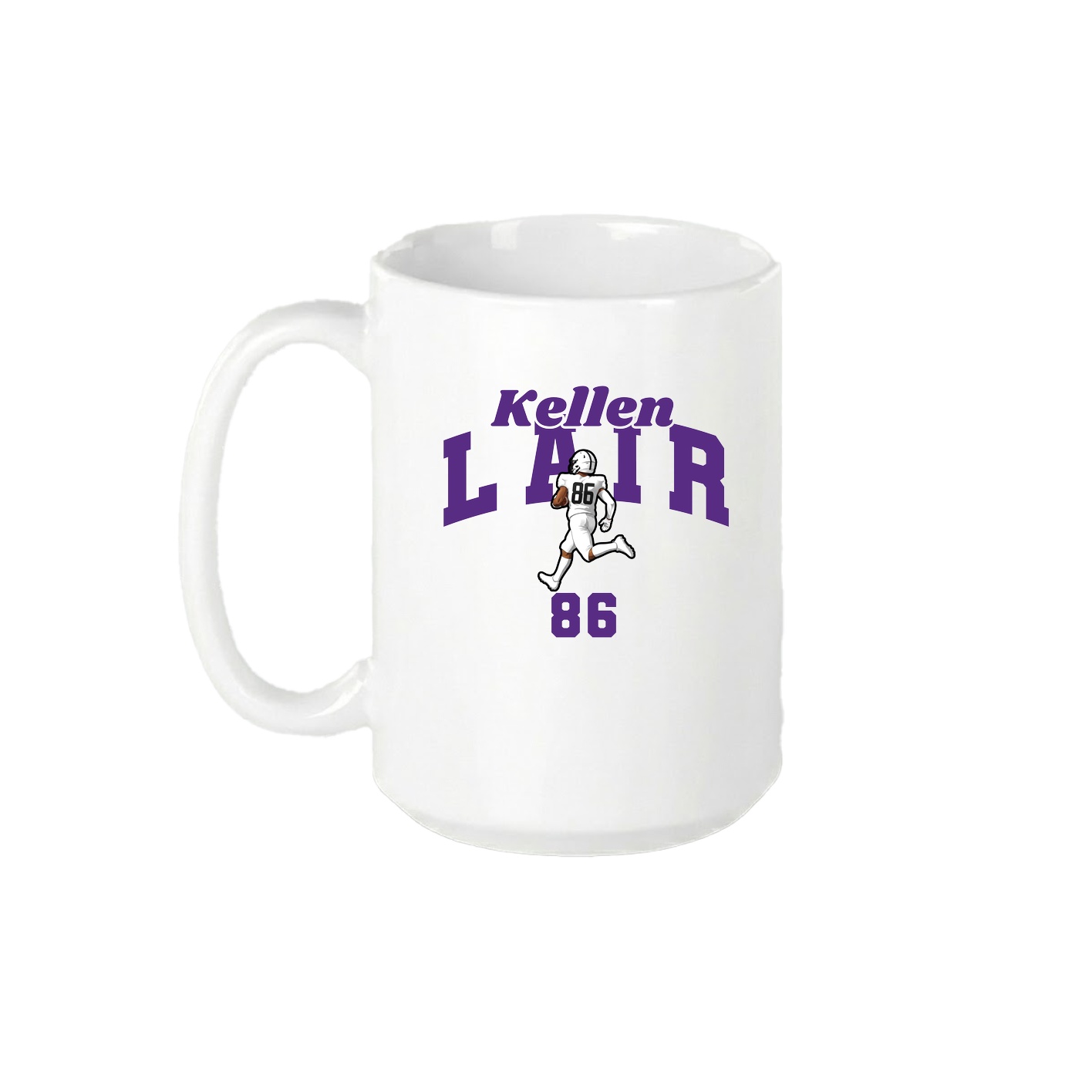 15oz Coffee Mug — Signature Arch in White