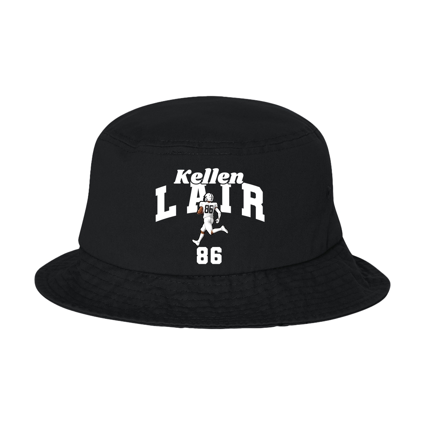 Bucket Cap — Signature Arch in Black