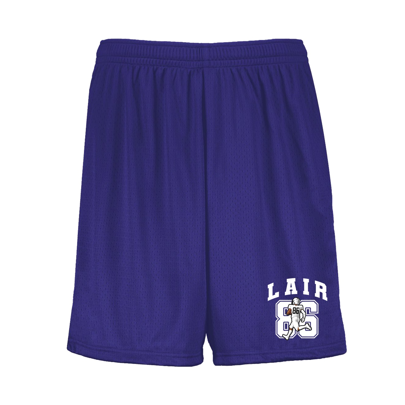 Shorts — Number in Purple