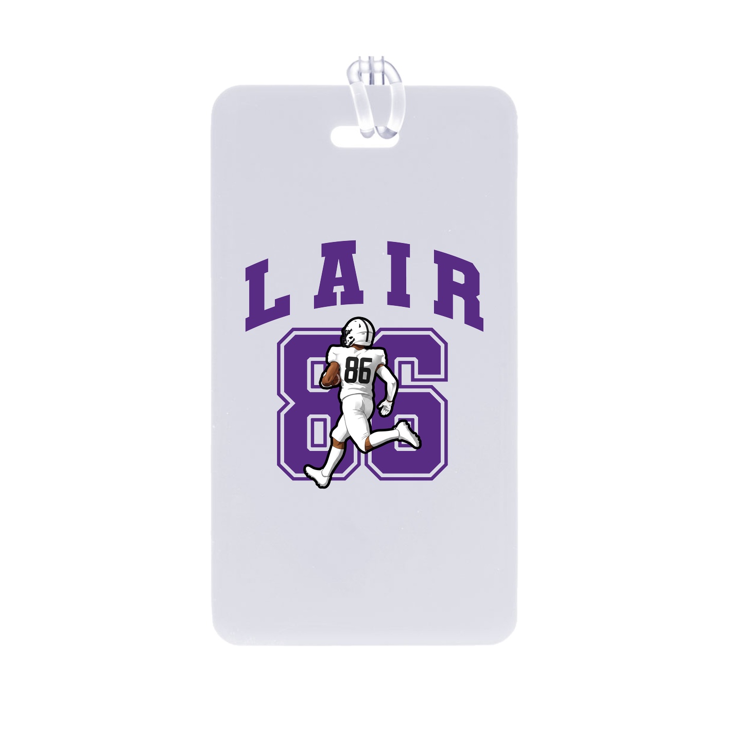 Bag Tag — Number in Classic