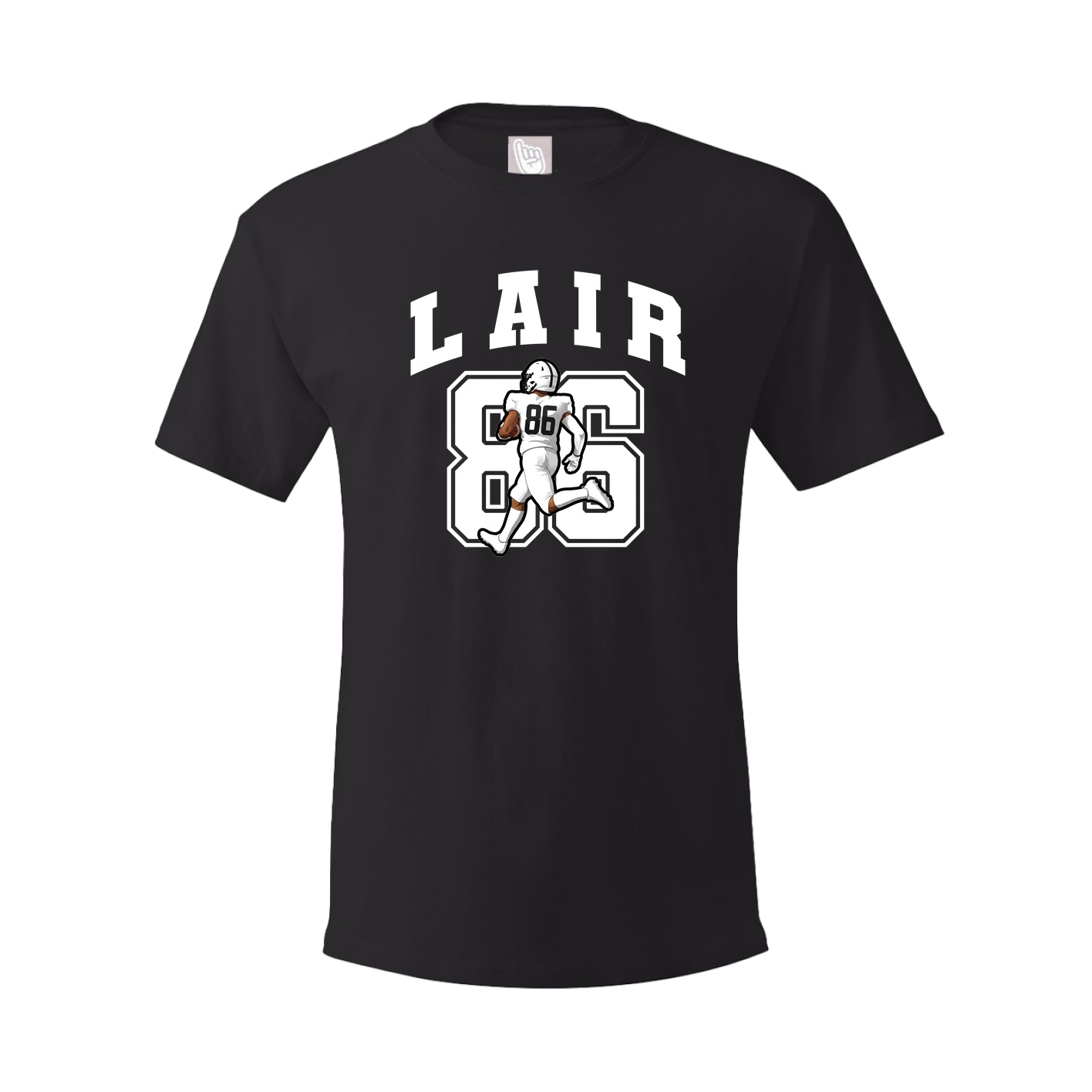 Youth Tee — Number in Black