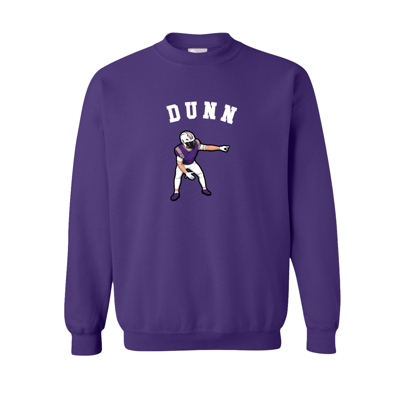 Fleece Crew — Shirsey Arch in Purple
