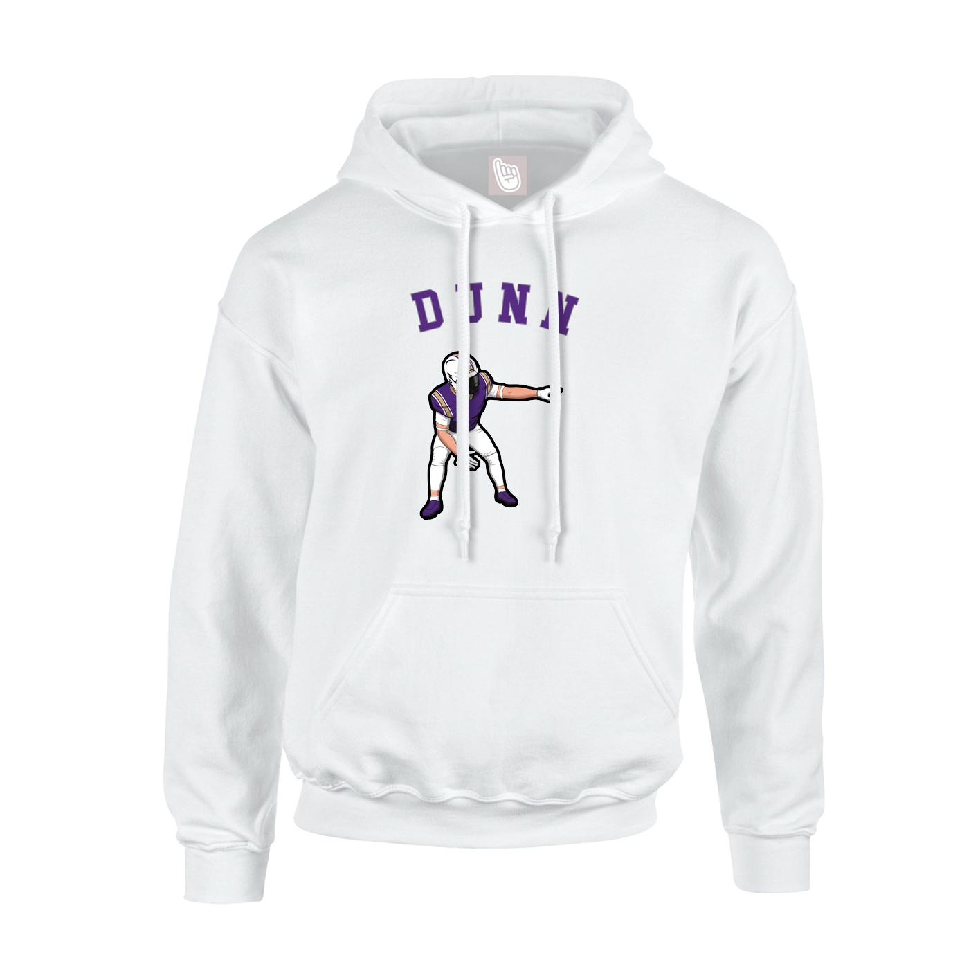 Youth Hoodie — Shirsey Arch in White