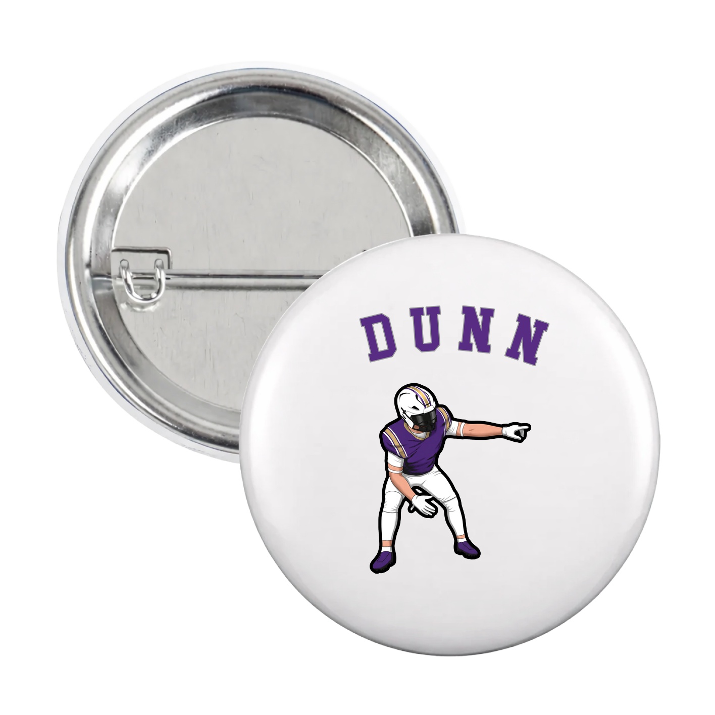 Game Day Button — Shirsey Arch in White