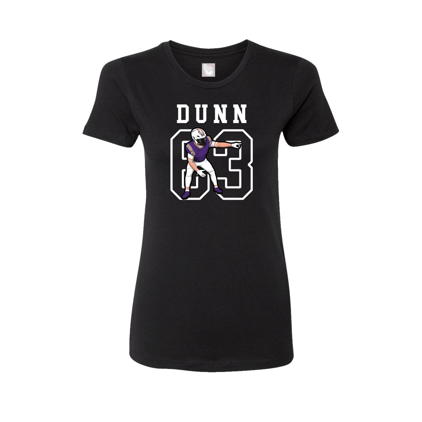 Fitted Women's Tee — Shirsey in Black