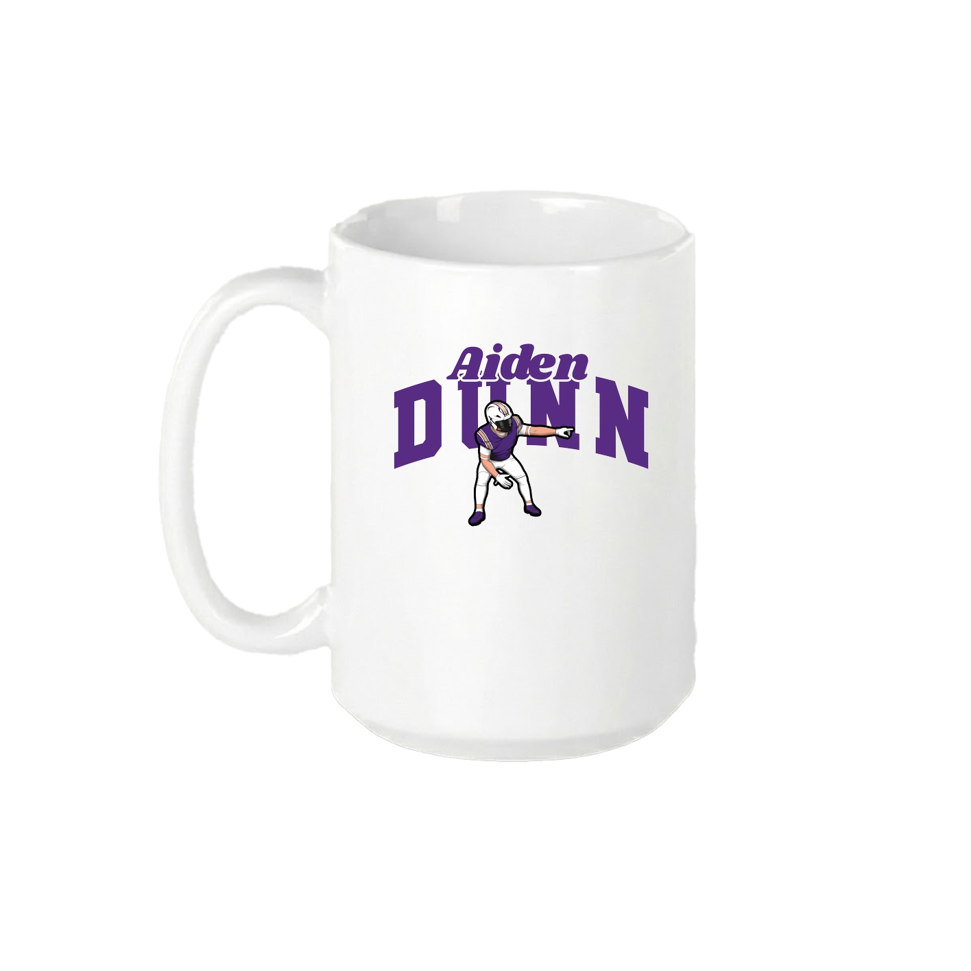 15oz Coffee Mug — Signature Arch in White