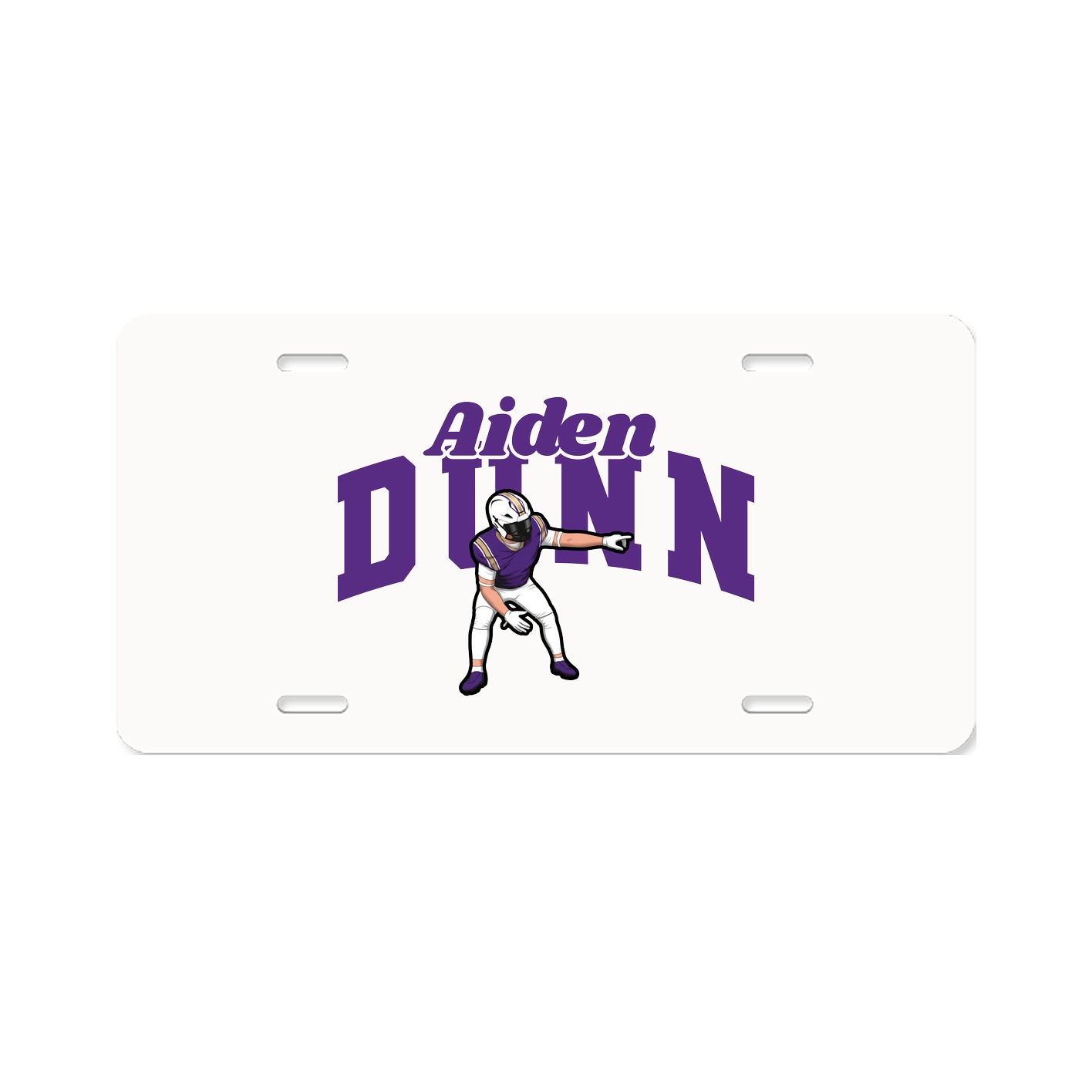 License Plate — Signature Arch in Classic