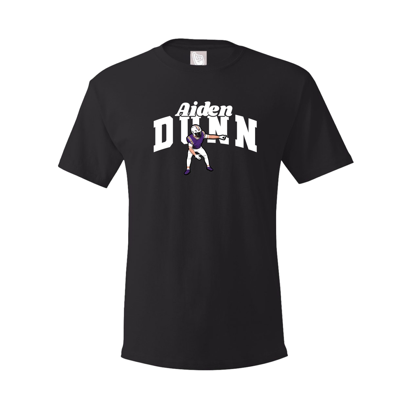 Tee — Signature Arch in Black