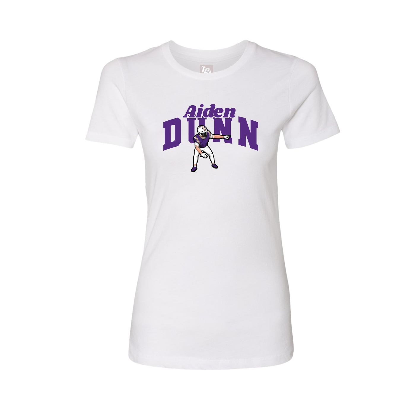 Womens Tee — Signature Arch in White