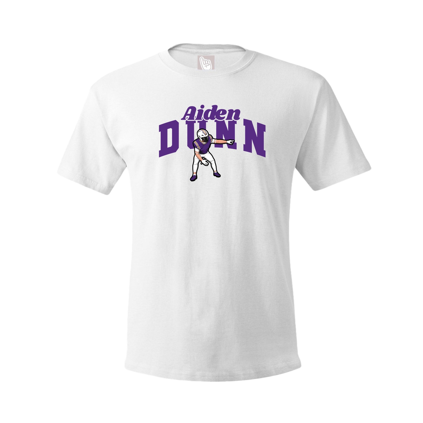Youth Tee — Signature Arch in White